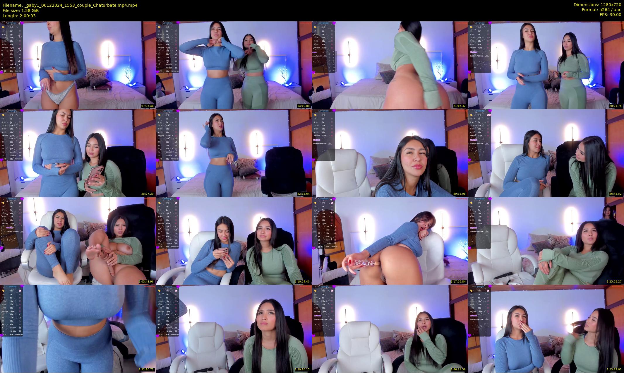 _gaby1 — 121 minute Chaturbate female cam show recording, 720p, Dec 6, 2024