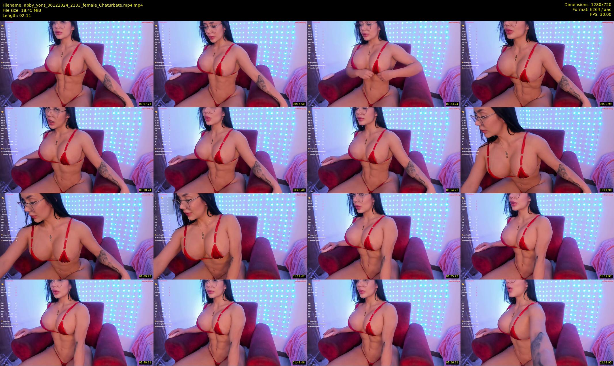 abby_yons — 3 minute Chaturbate female cam show recording, 720p, Dec 6, 2024