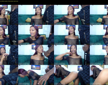 afro_happy__06 — 19 minute Chaturbate couple cam show recording, 720p, Dec 6, 2024