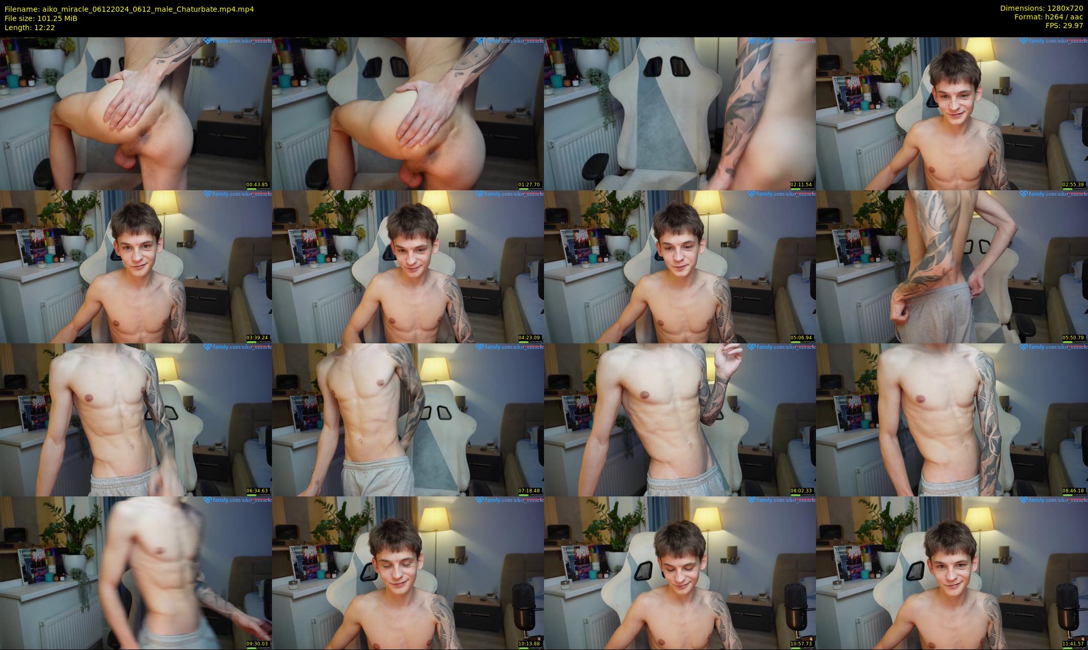aiko_miracle — 13 minute Chaturbate male cam show recording, 720p, Dec 6, 2024