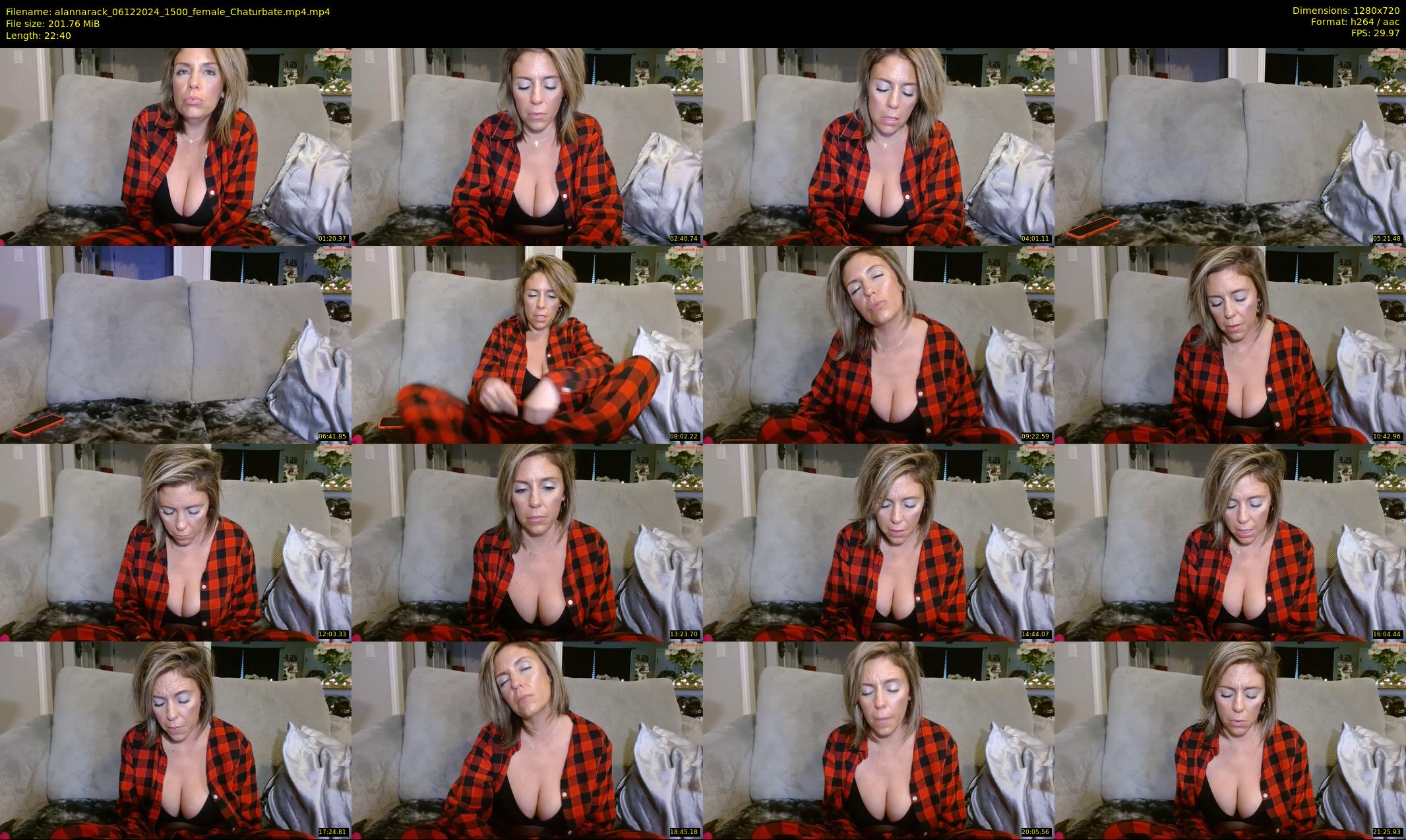 alannarack — 23 minute Chaturbate female cam show recording, 720p, Dec 6, 2024