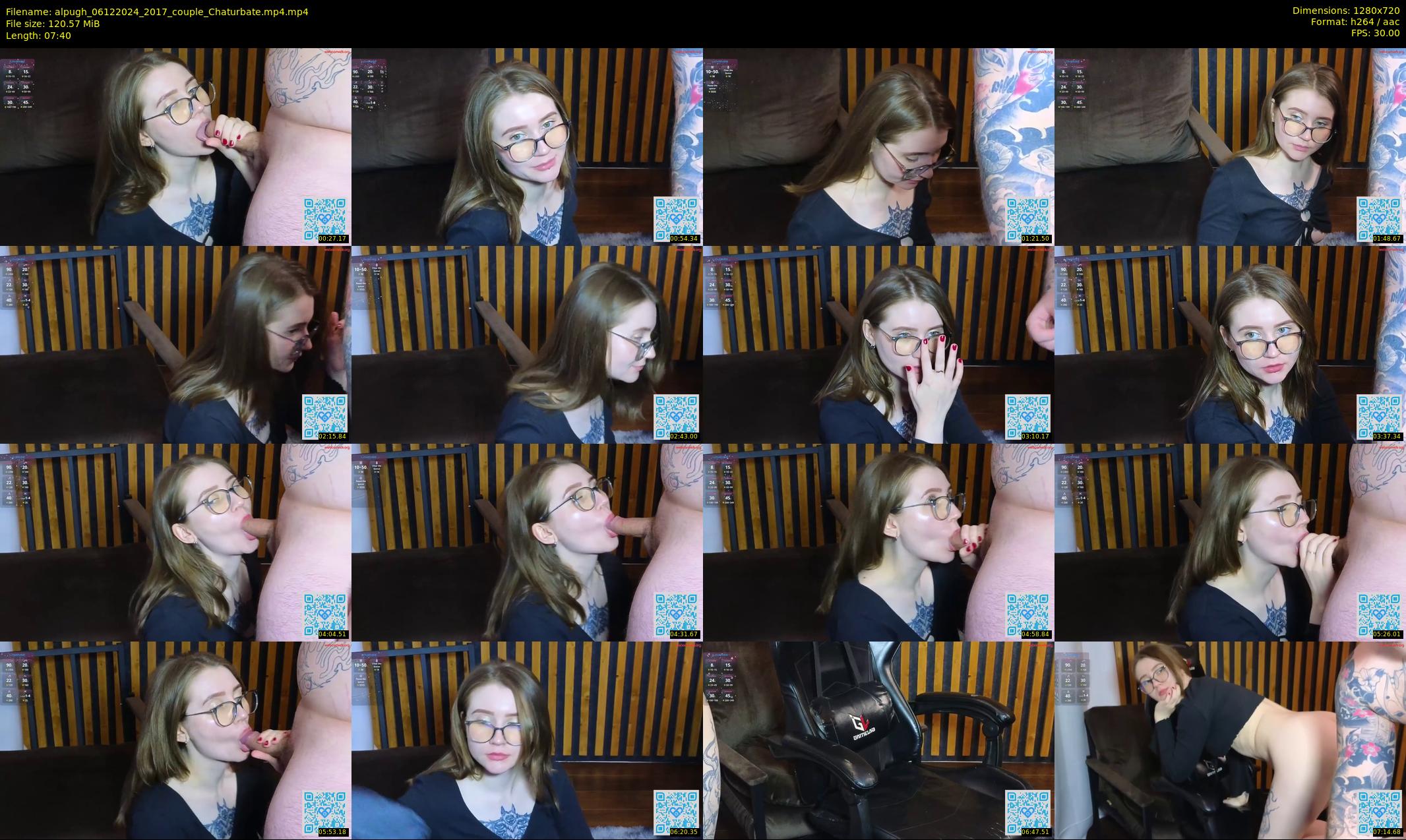 alpugh — 8 minute Chaturbate couple cam show recording, 720p, Dec 6, 2024