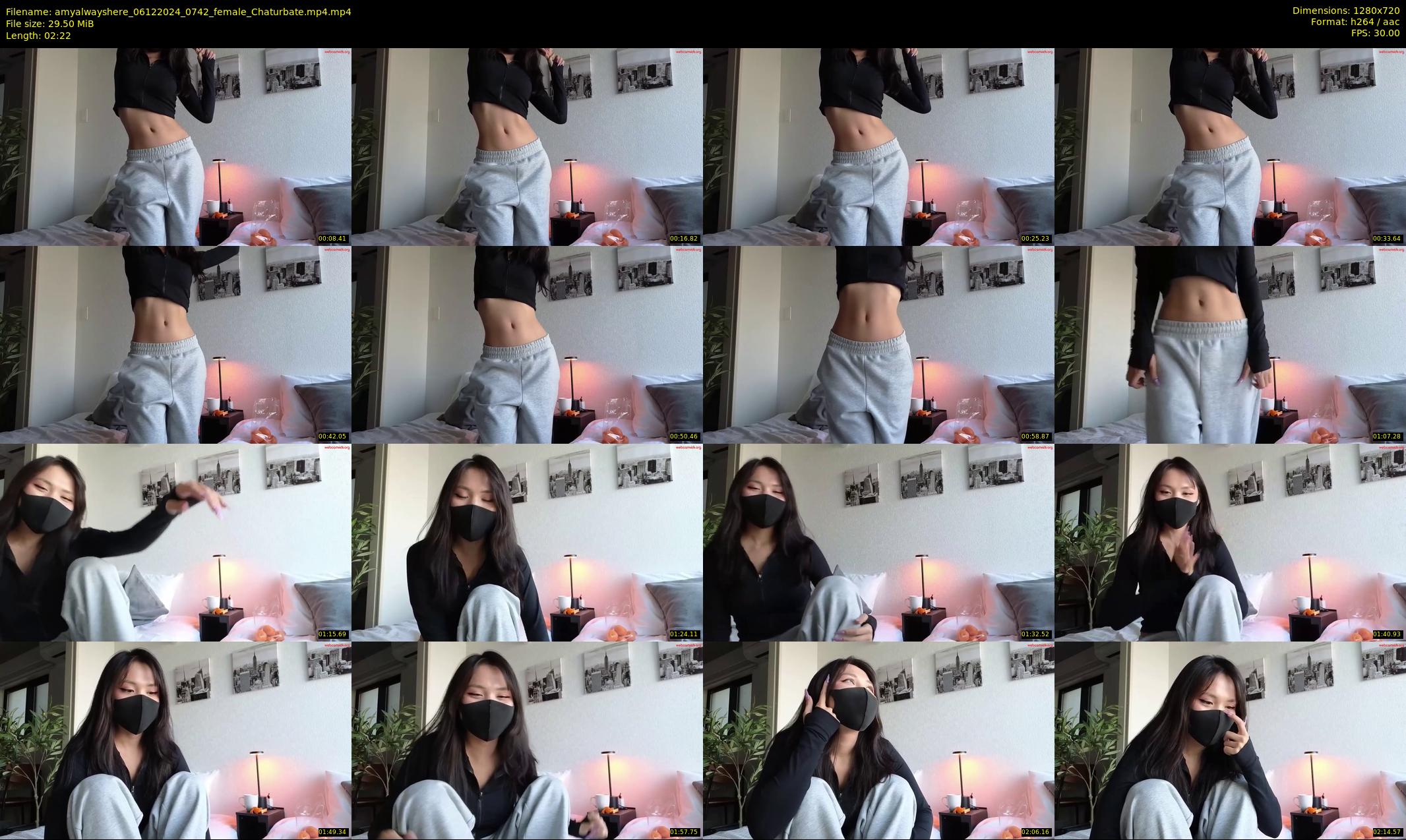 amyalwayshere — 3 minute Chaturbate female cam show recording, 720p, Dec 6, 2024