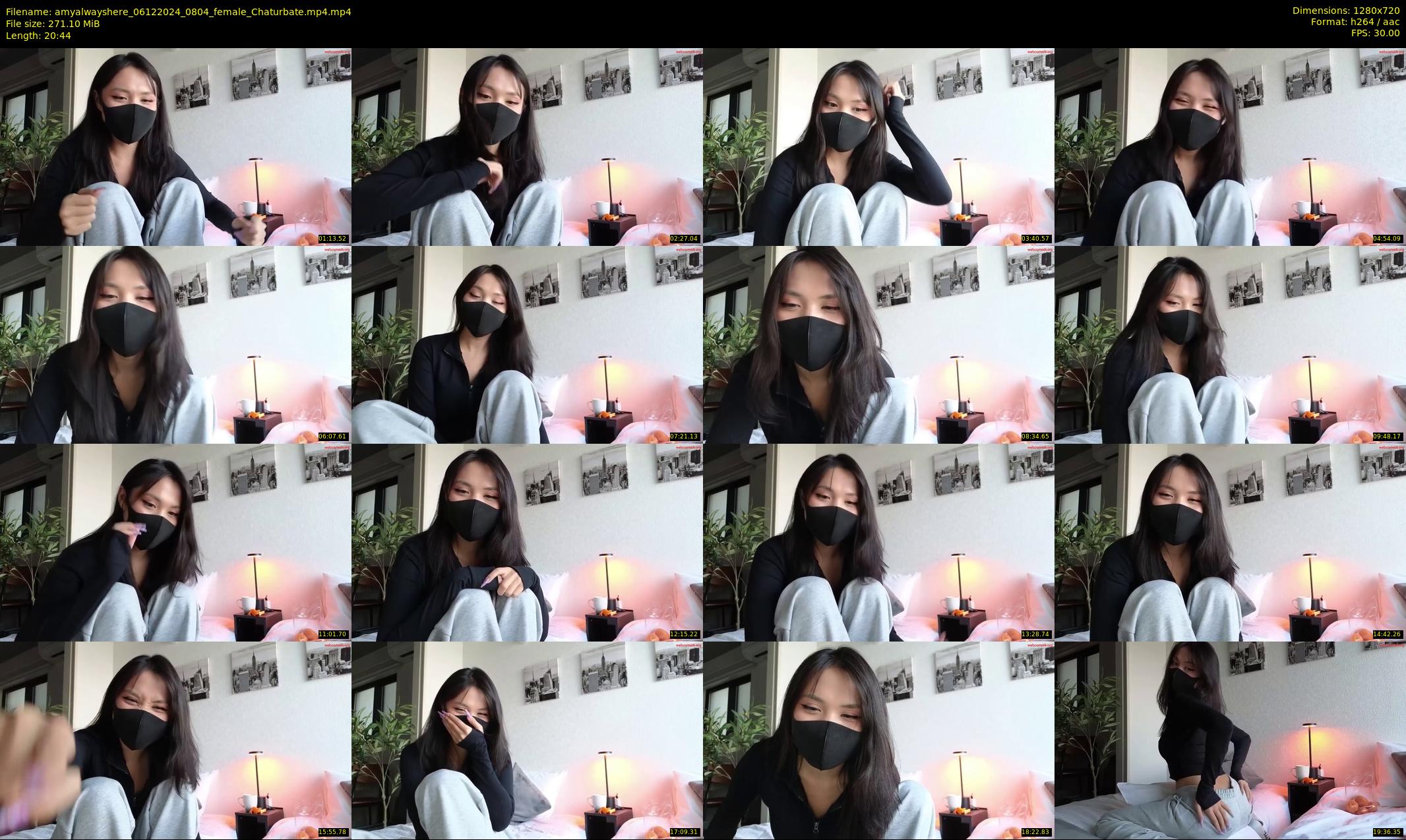 amyalwayshere — 21 minute Chaturbate female cam show recording, 720p, Dec 6, 2024