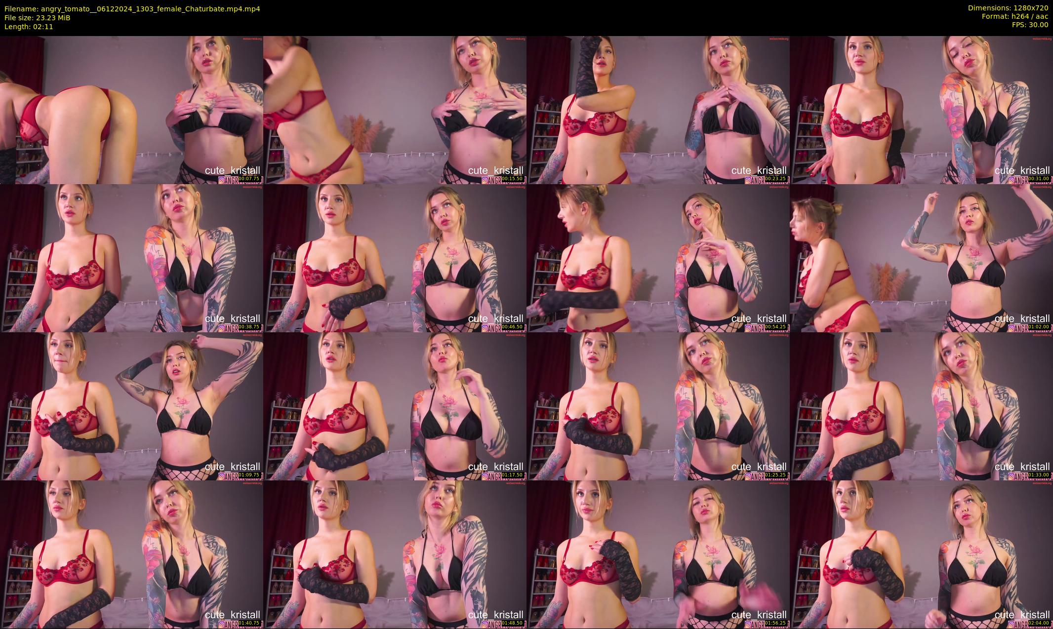 angry_tomato_ — 3 minute Chaturbate female cam show recording, 720p, Dec 6, 2024