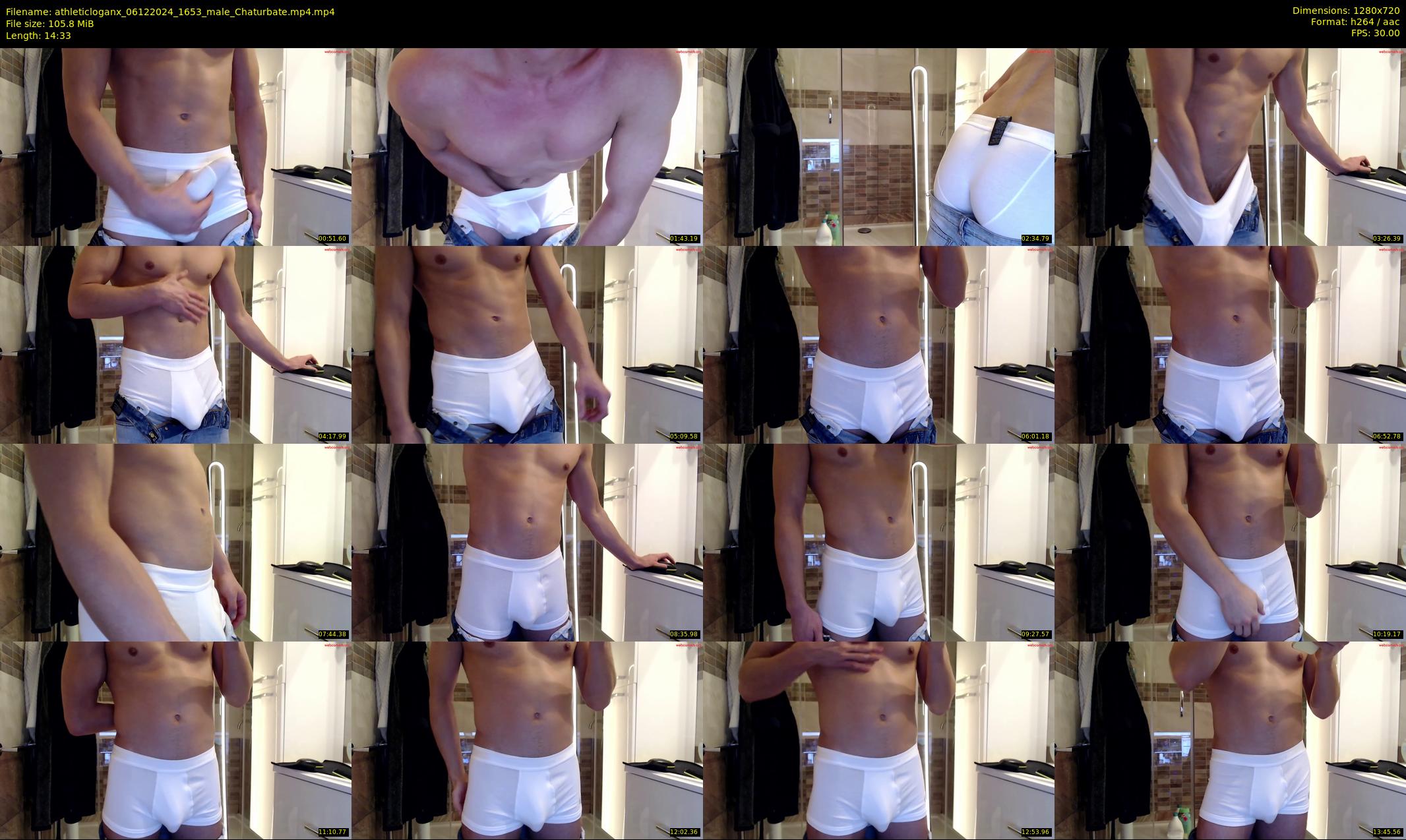 athleticloganx — 15 minute Chaturbate male cam show recording, 720p, Dec 6, 2024