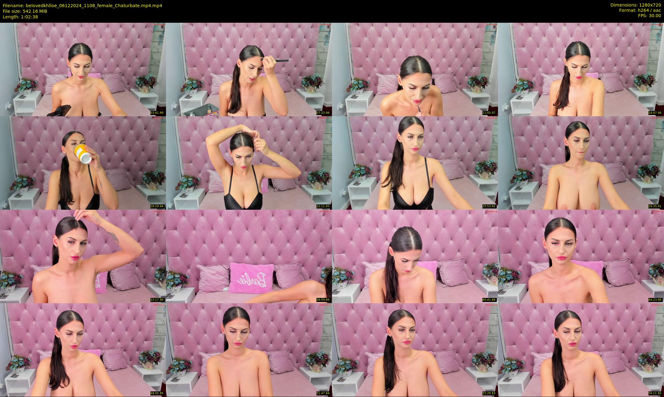 belovedkhlloe — 63 minute Chaturbate female cam show recording, 720p, Dec 6, 2024