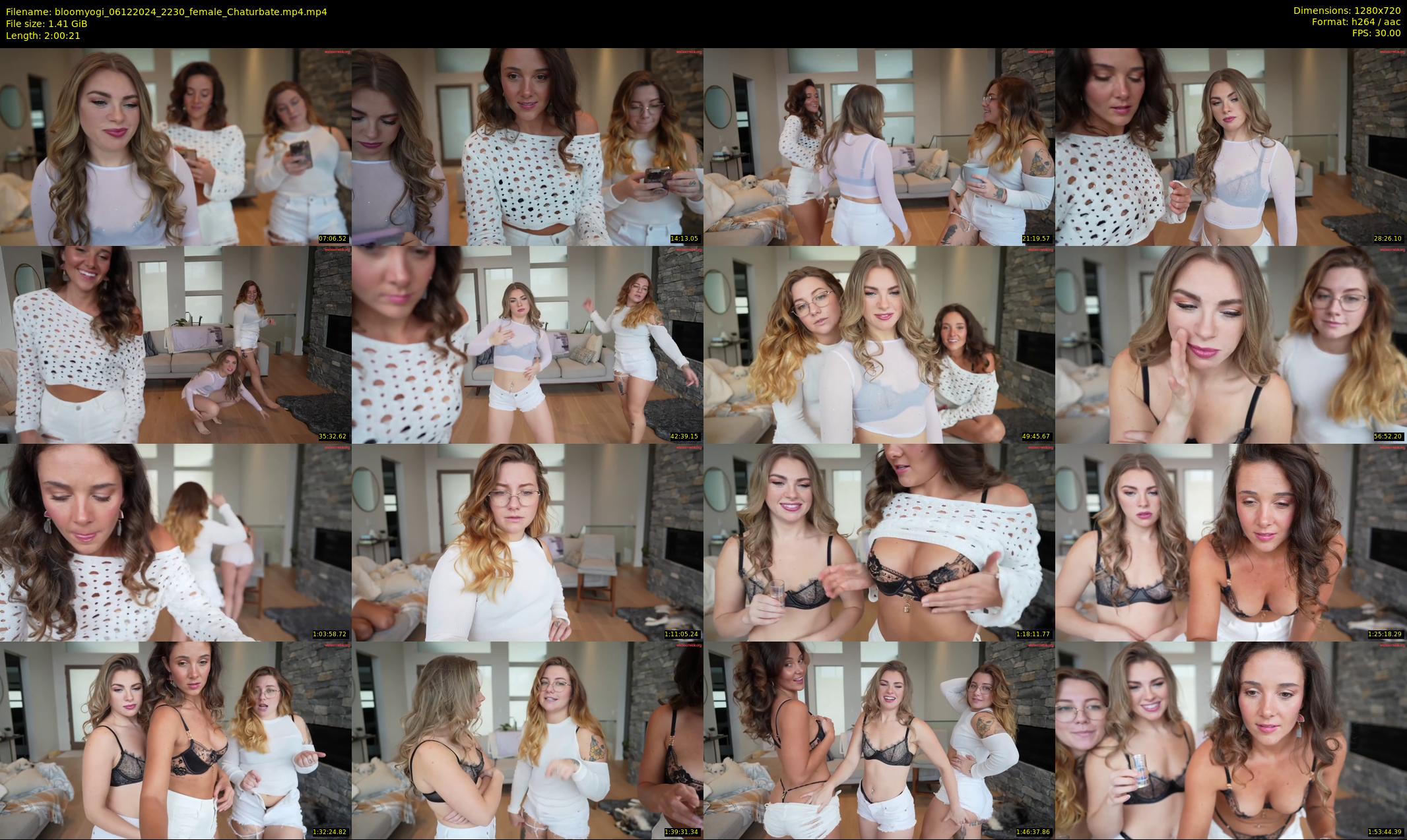 bloomyogi — 121 minute Chaturbate female cam show recording, 720p, Dec 6, 2024