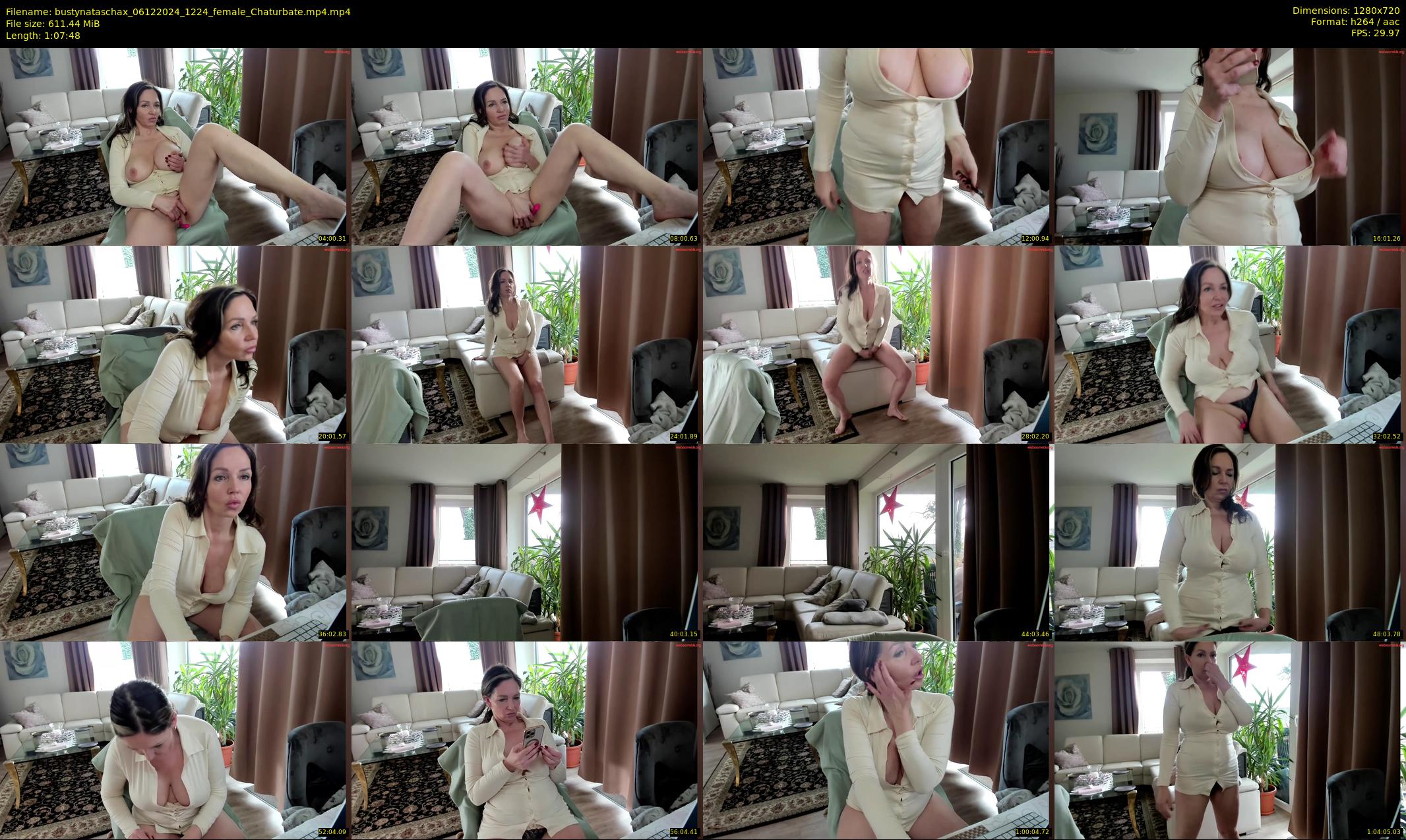 bustynataschax — 68 minute Chaturbate female cam show recording, 720p, Dec 6, 2024