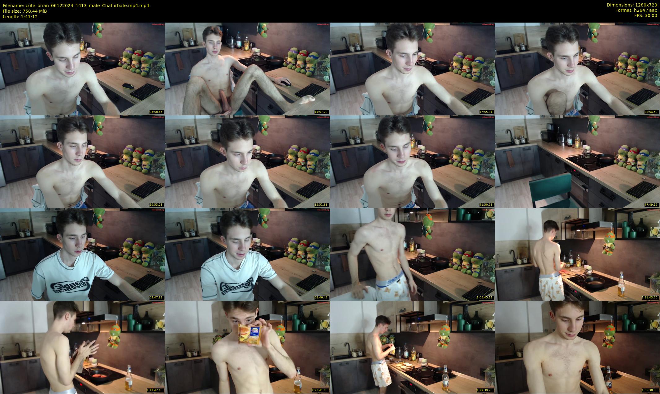 cute_brian — 102 minute Chaturbate male cam show recording, 720p, Dec 6, 2024