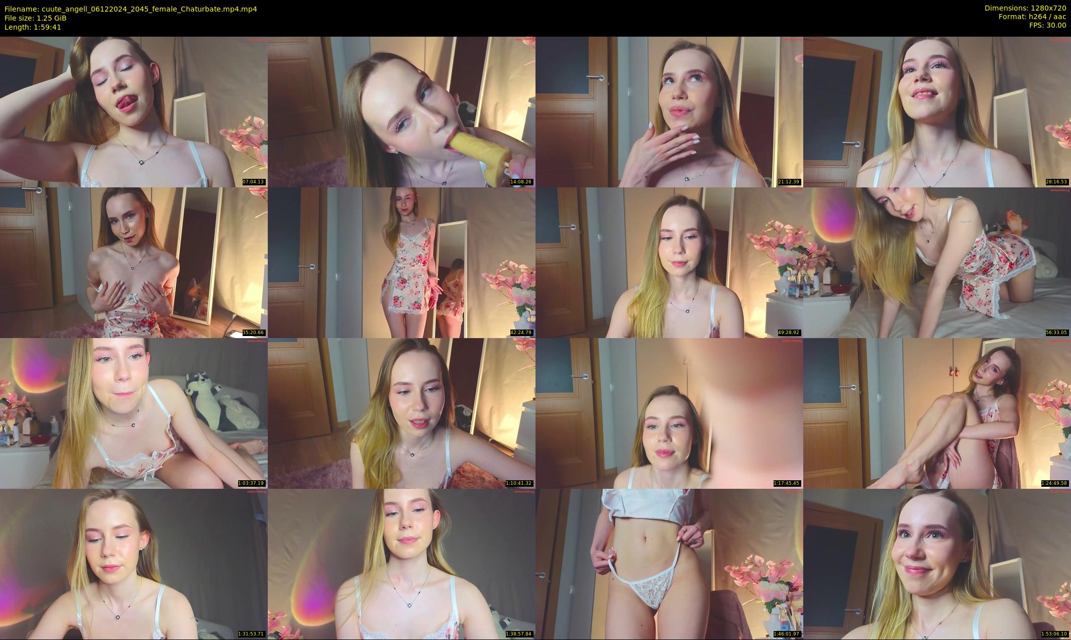 cuute_angell — 120 minute Chaturbate female cam show recording, 720p, Dec 6, 2024