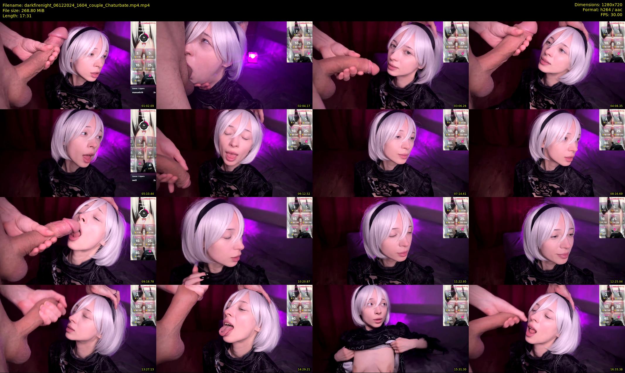 darkfirenight — 18 minute Chaturbate couple cam show recording, 720p, Dec 6, 2024