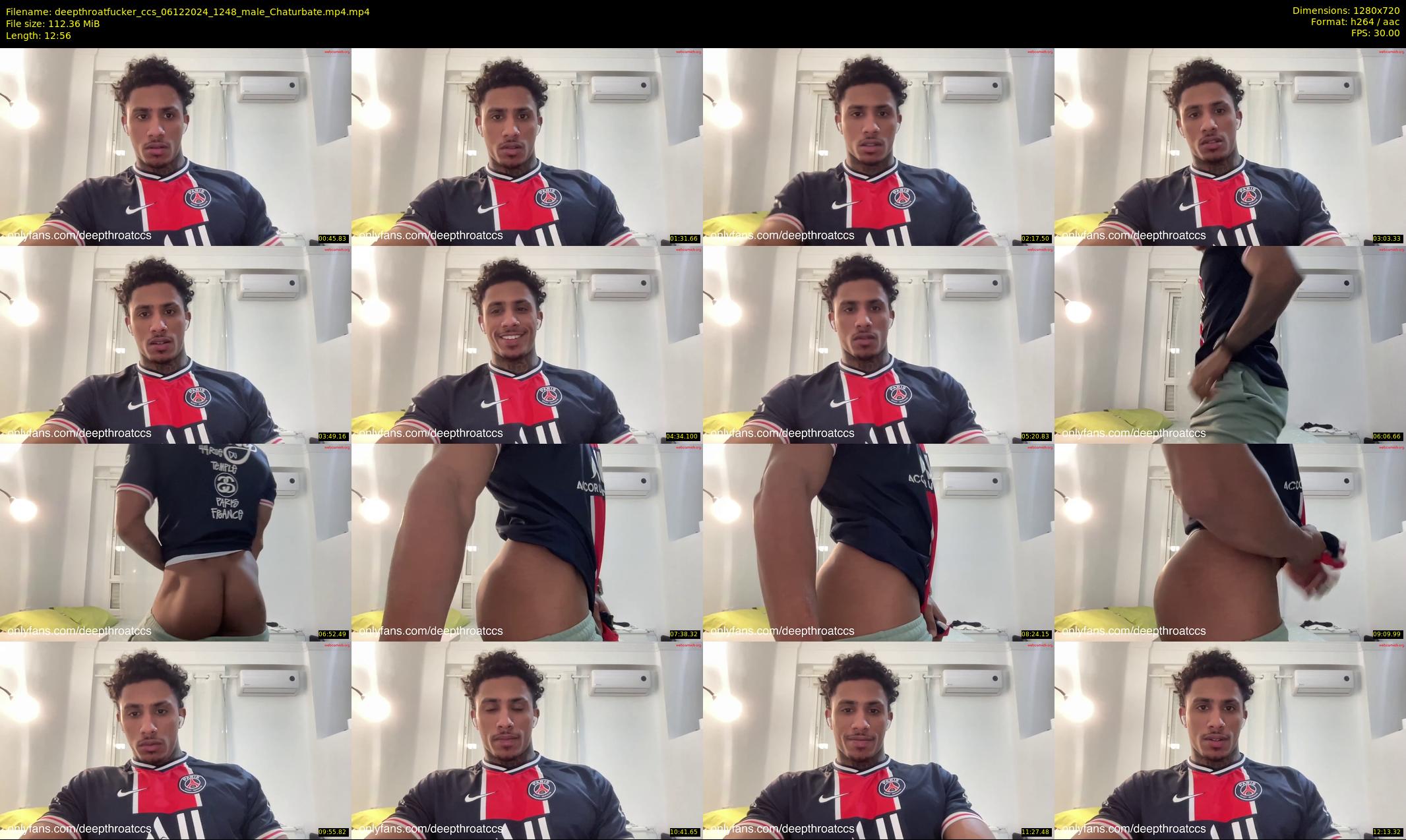 deepthroatfucker_ccs — 13 minute Chaturbate male cam show recording, 720p, Dec 6, 2024