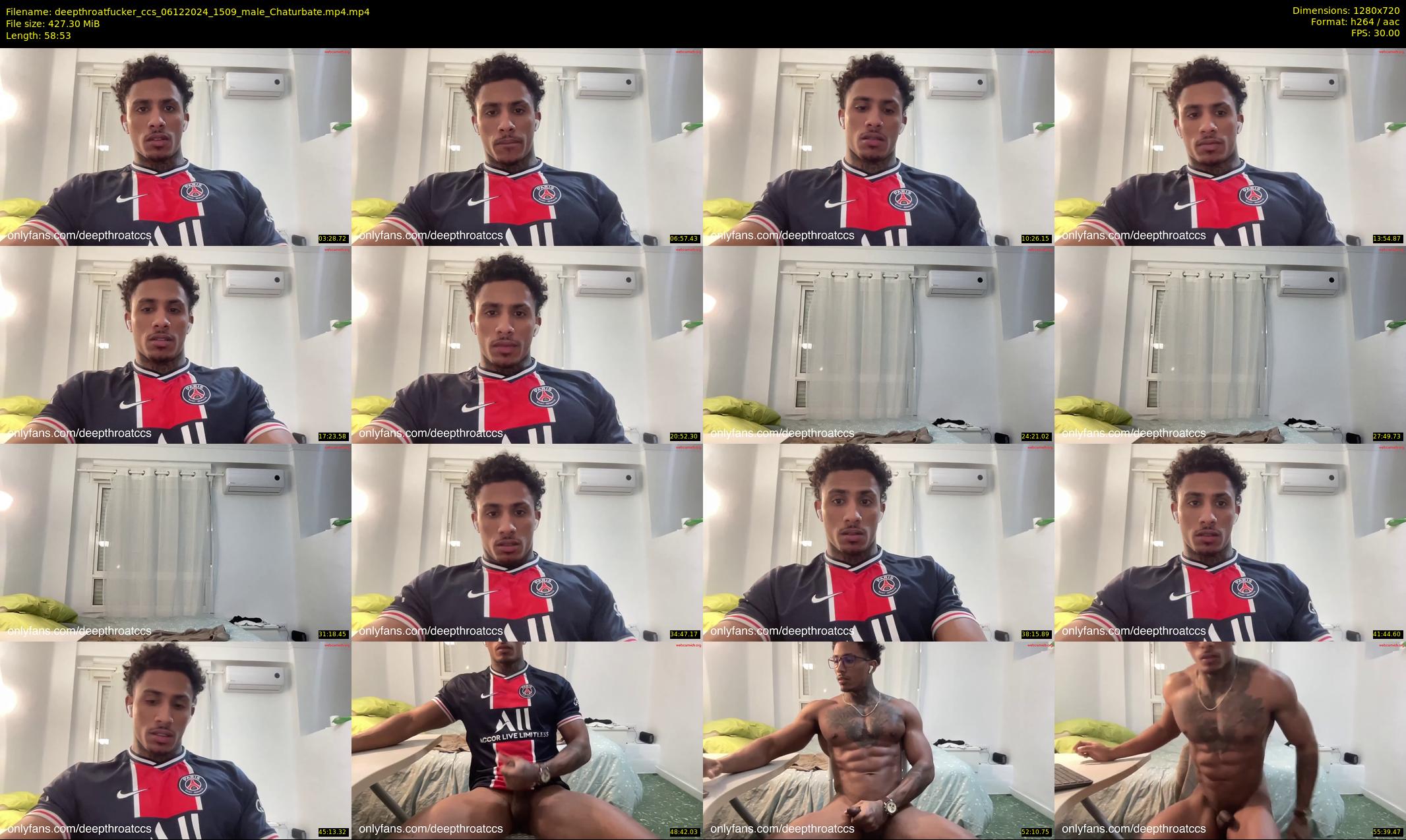 deepthroatfucker_ccs — 59 minute Chaturbate male cam show recording, 720p, Dec 6, 2024