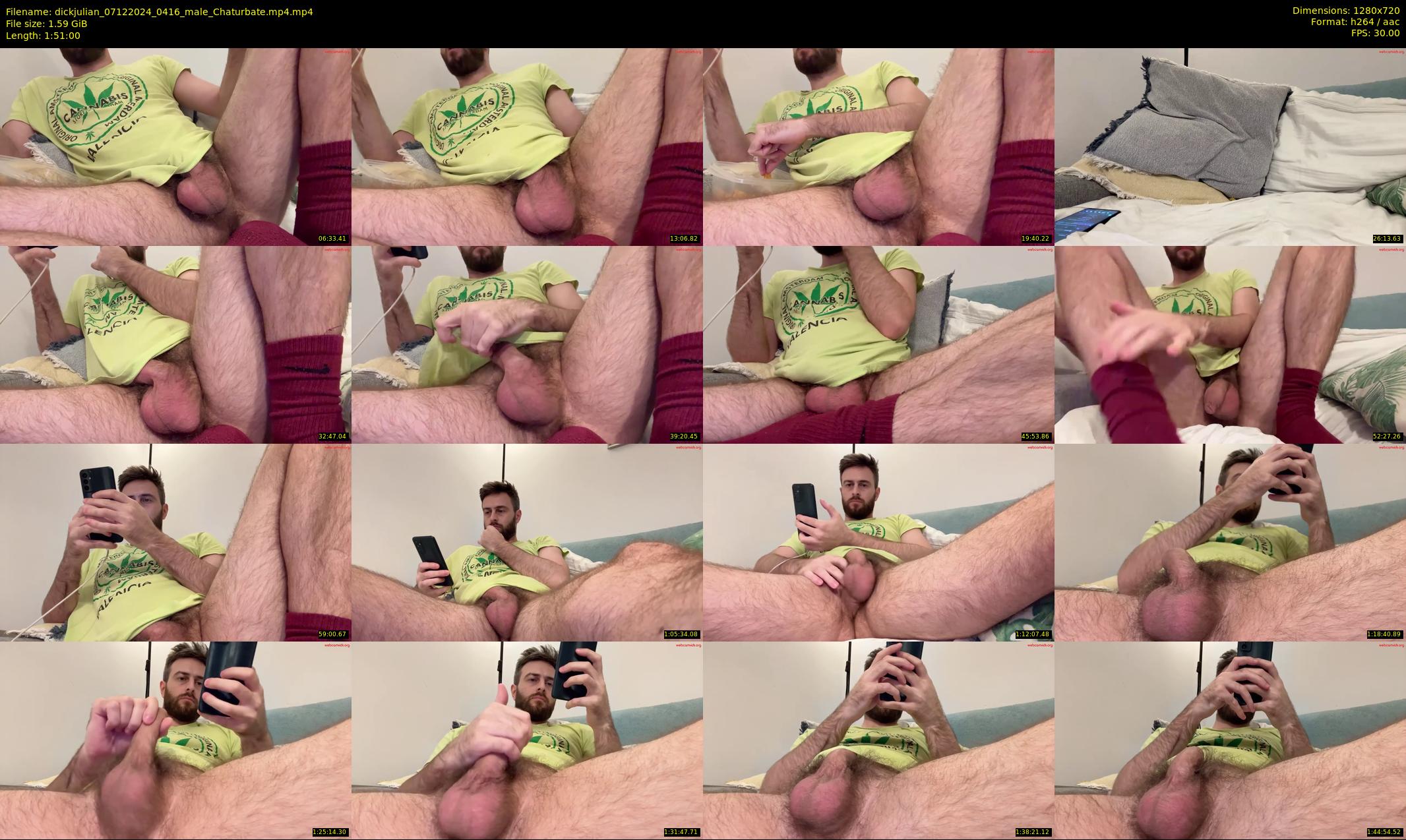 dickjulian — 111 minute Chaturbate male cam show recording, 720p, Dec 7, 2024