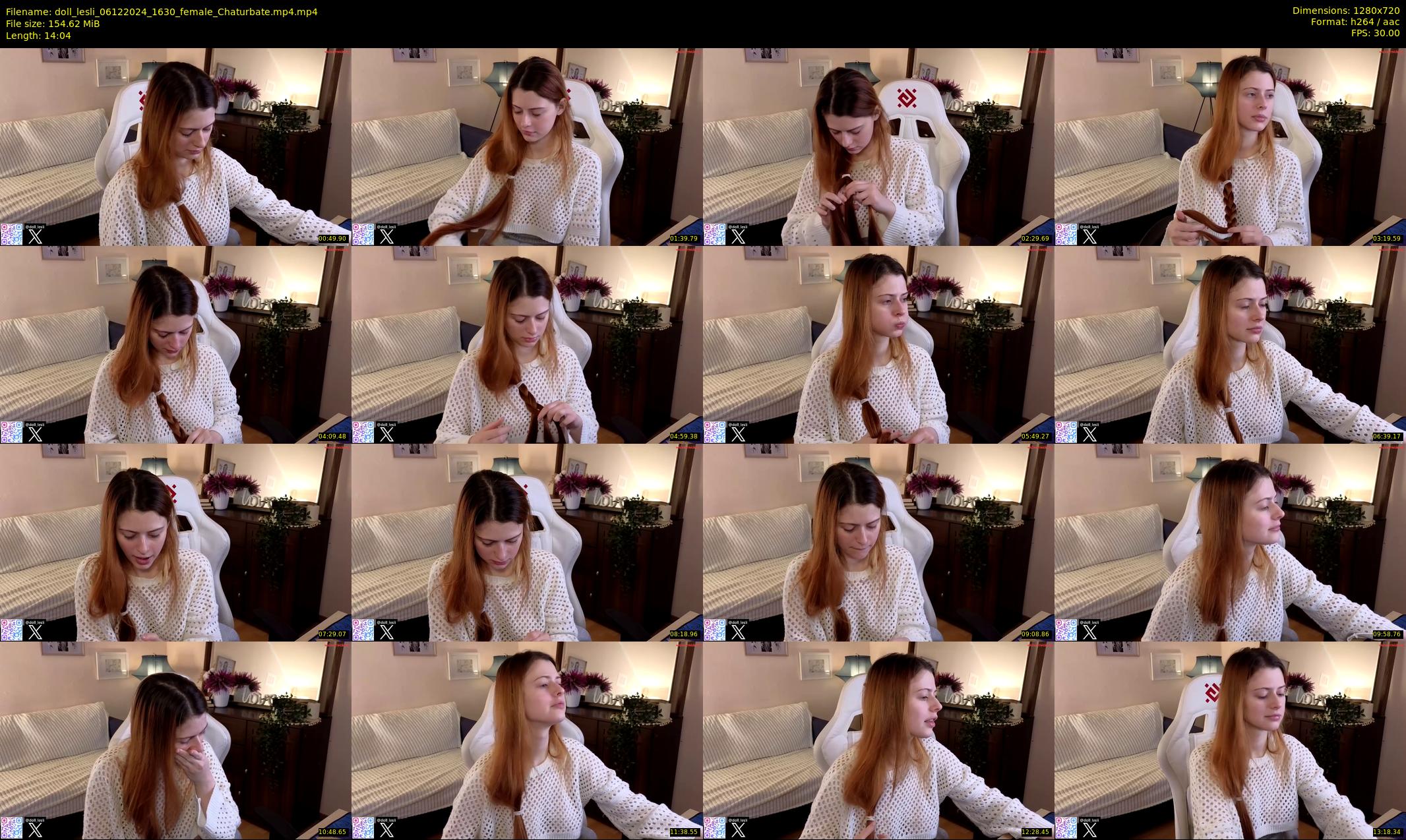 doll_lesli — 15 minute Chaturbate female cam show recording, 720p, Dec 6, 2024