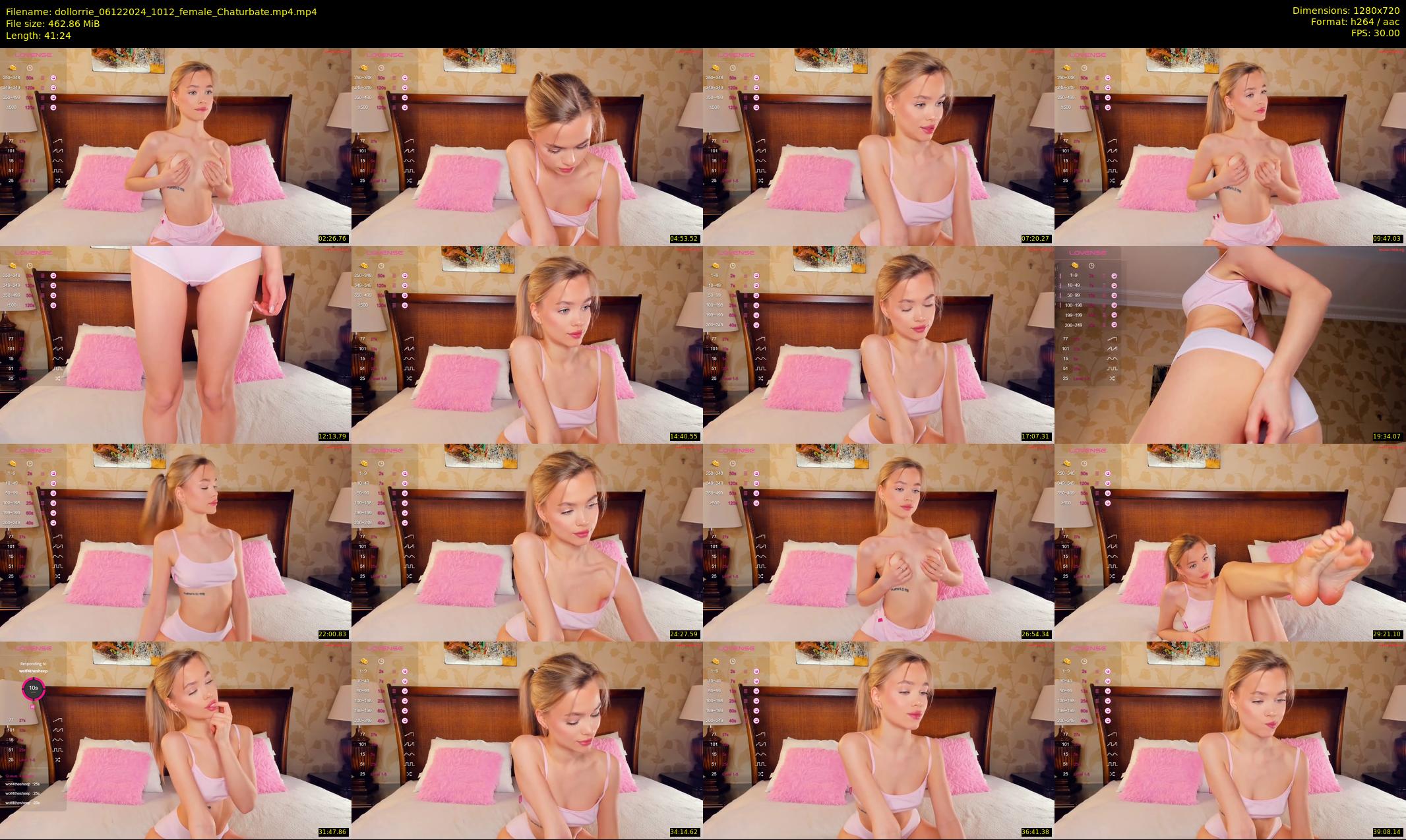 dollorrie — 42 minute Chaturbate couple cam show recording, 720p, Dec 6, 2024