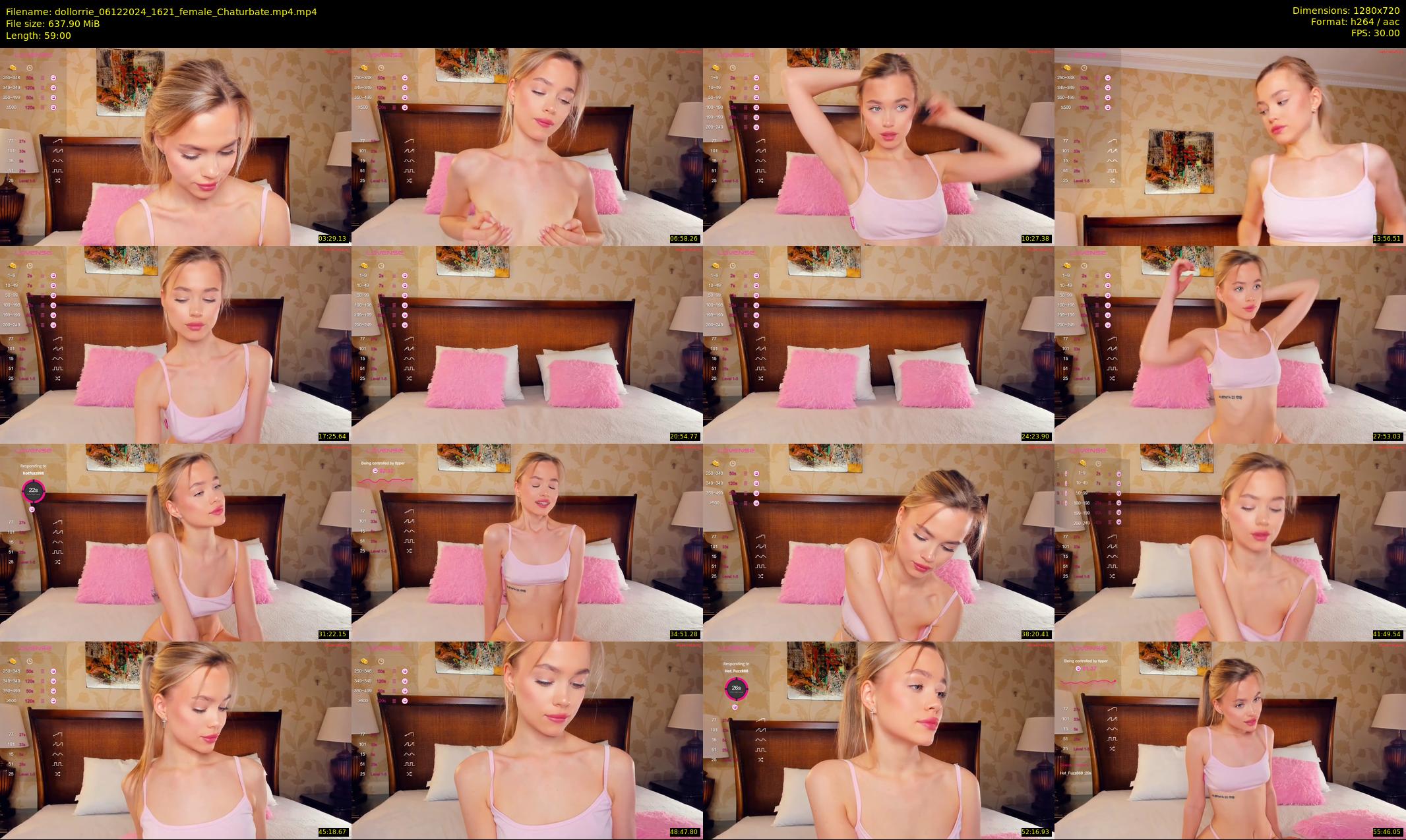 dollorrie — 59 minute Chaturbate couple cam show recording, 720p, Dec 6, 2024