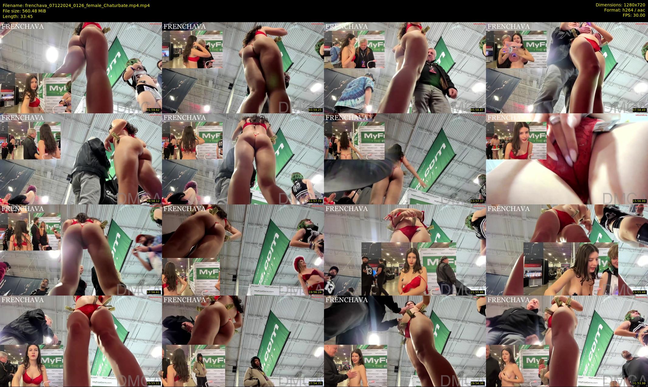 frenchava — 34 minute Chaturbate female cam show recording, 720p, Dec 7, 2024