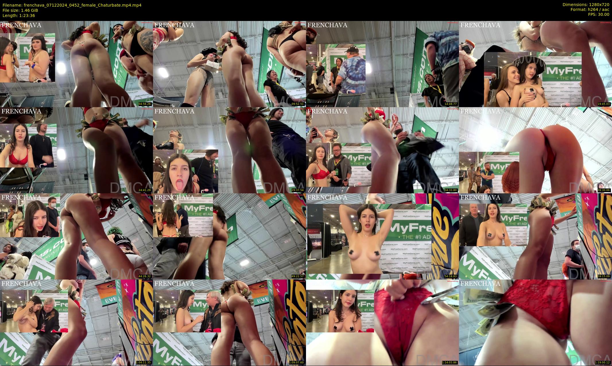 frenchava — 84 minute Chaturbate female cam show recording, 720p, Dec 7, 2024