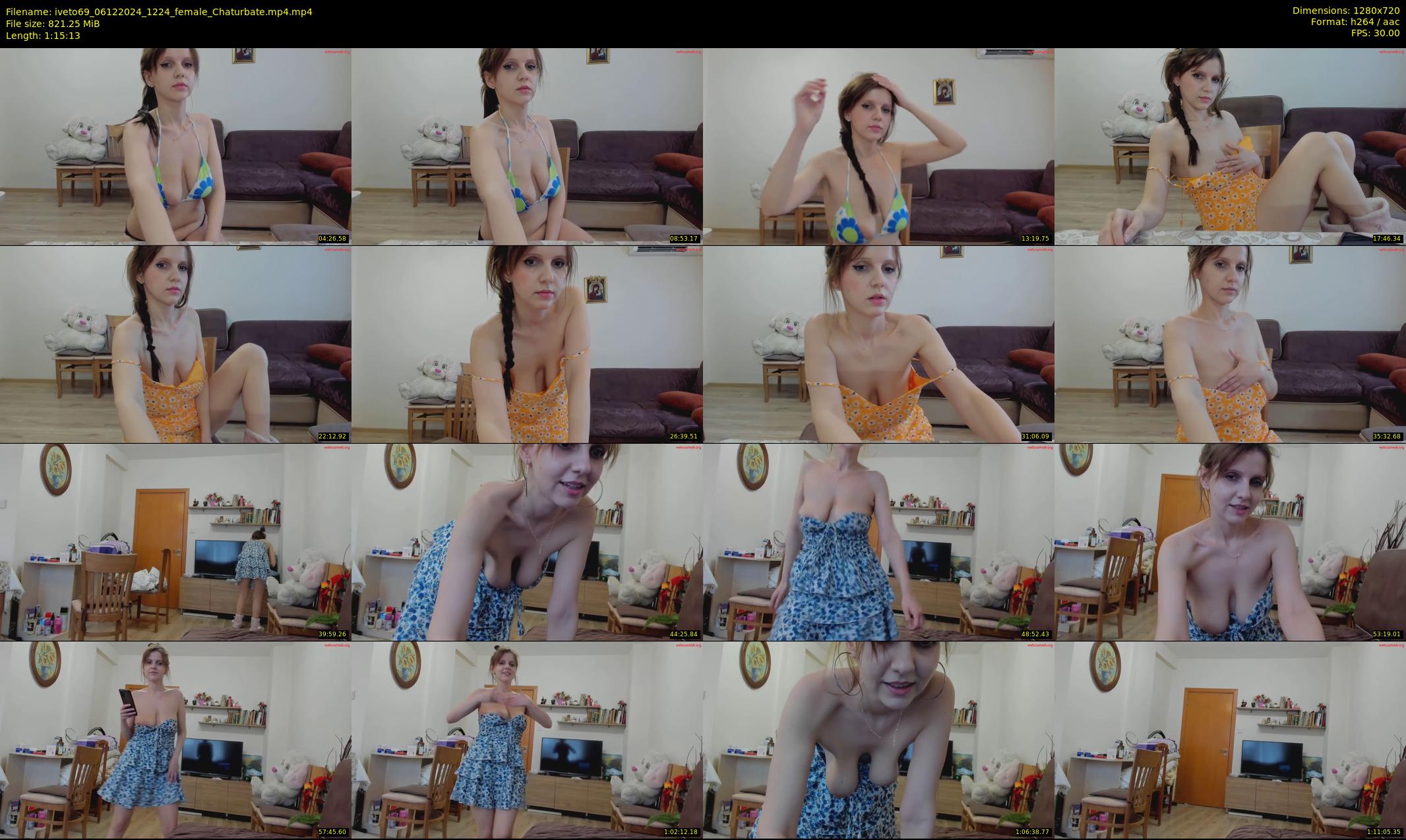 iveto69 — 76 minute Chaturbate female cam show recording, 720p, Dec 6, 2024