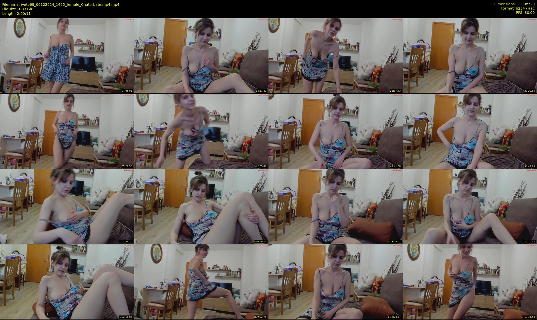 iveto69 — 121 minute Chaturbate female cam show recording, 720p, Dec 6, 2024