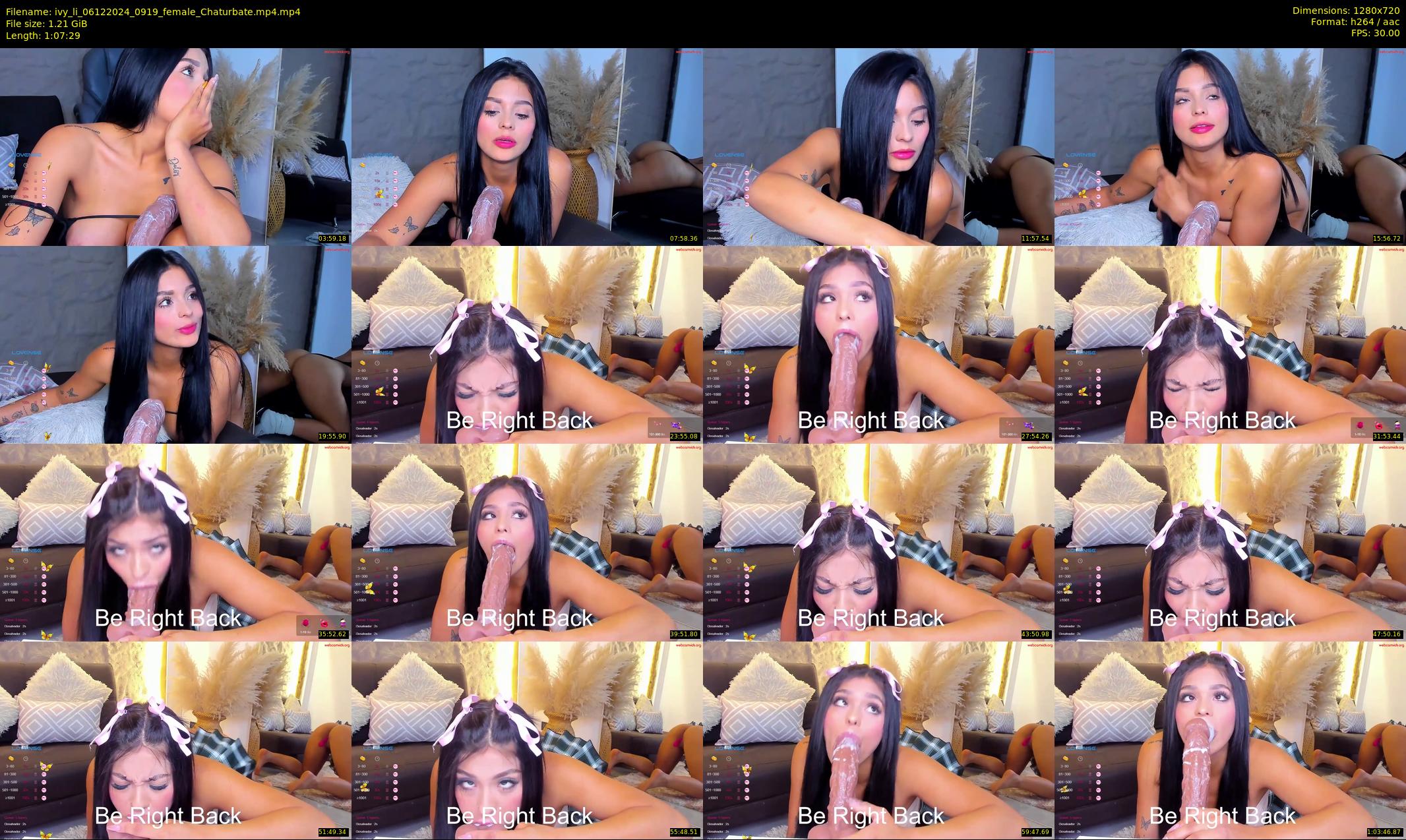 ivy_li — 68 minute Chaturbate female cam show recording, 720p, Dec 6, 2024