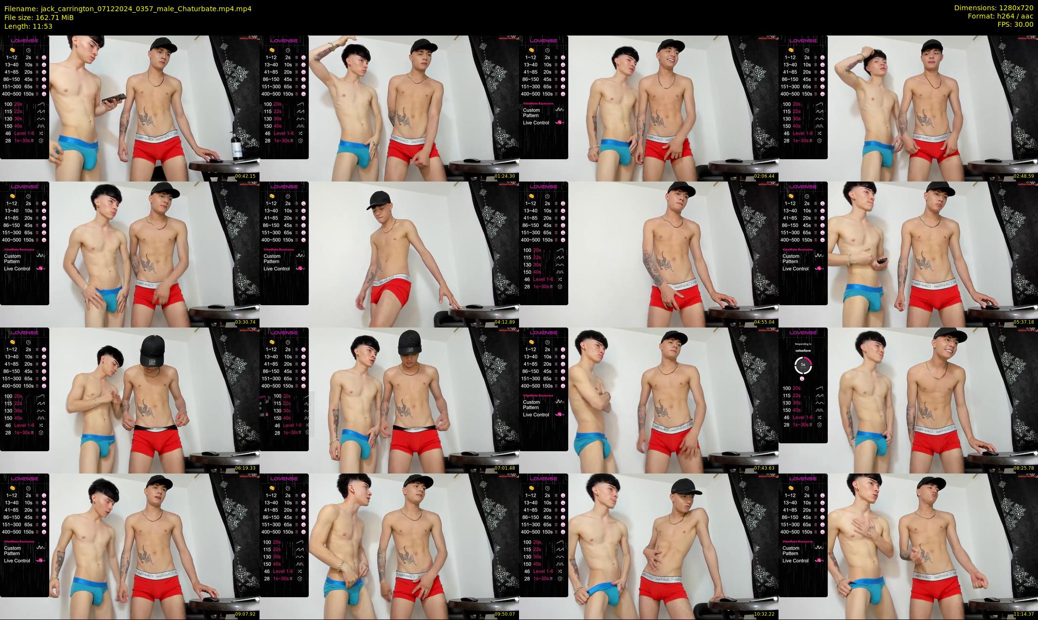 jack_carrington — 12 minute Chaturbate male cam show recording, 720p, Dec 7, 2024