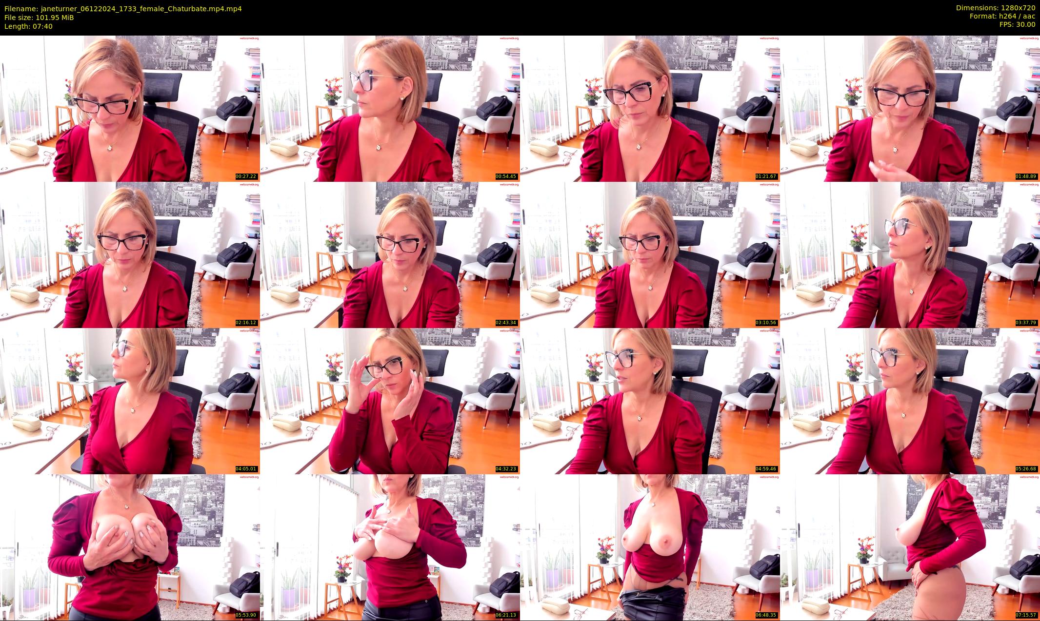janeturner — 8 minute Chaturbate female cam show recording, 720p, Dec 6, 2024