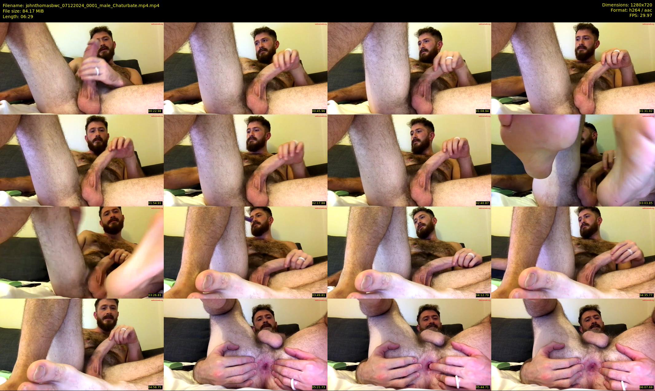 johnthomasbwc — 7 minute Chaturbate male cam show recording, 720p, Dec 7, 2024