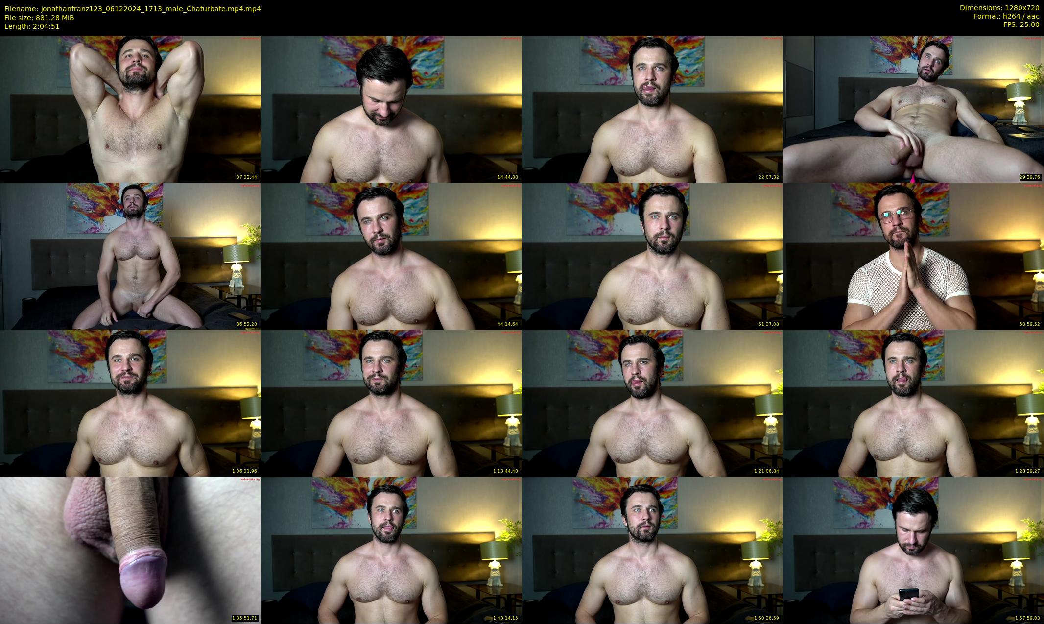 jonathanfranz123 — 125 minute Chaturbate male cam show recording, 720p, Dec 6, 2024