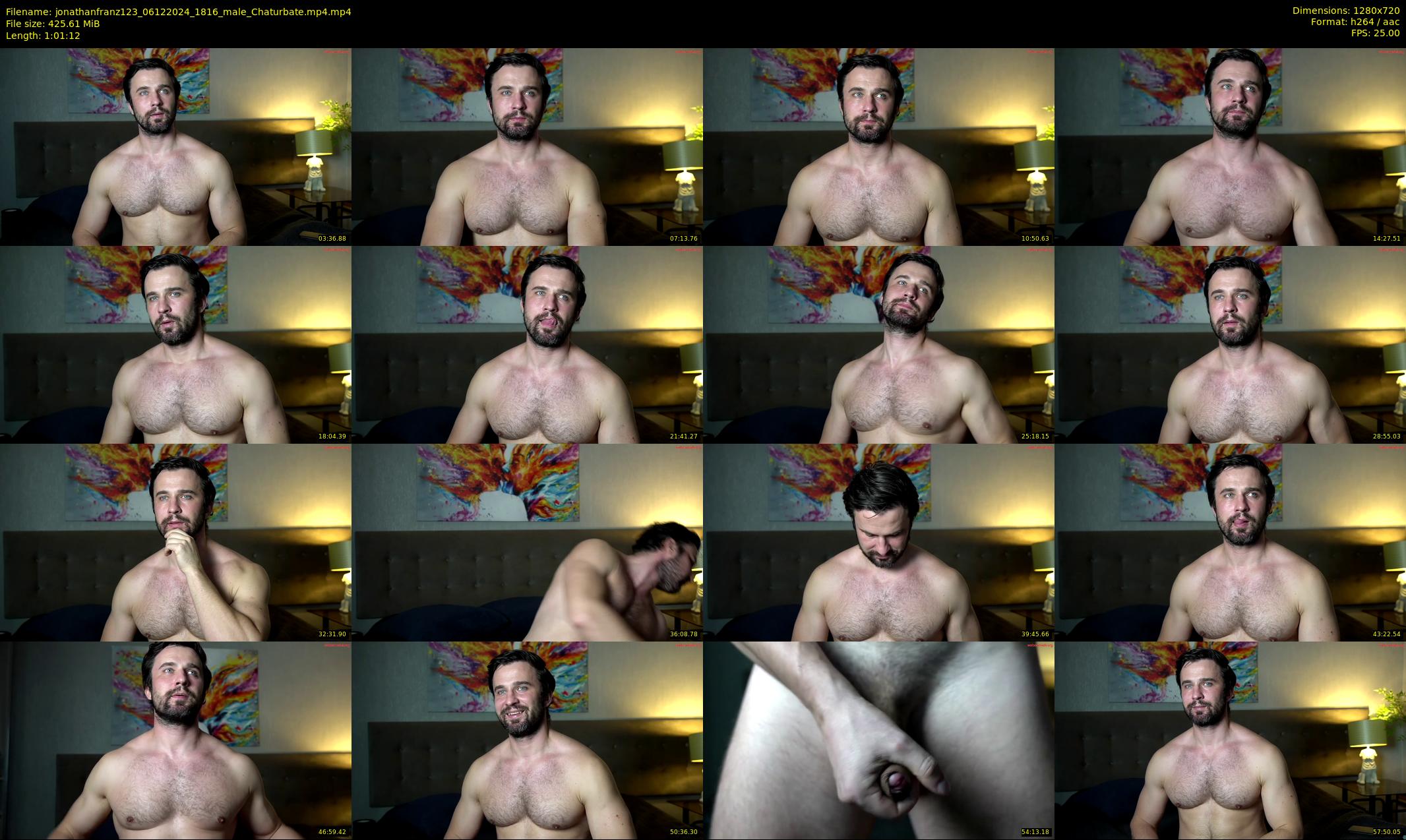 jonathanfranz123 — 62 minute Chaturbate male cam show recording, 720p, Dec 6, 2024