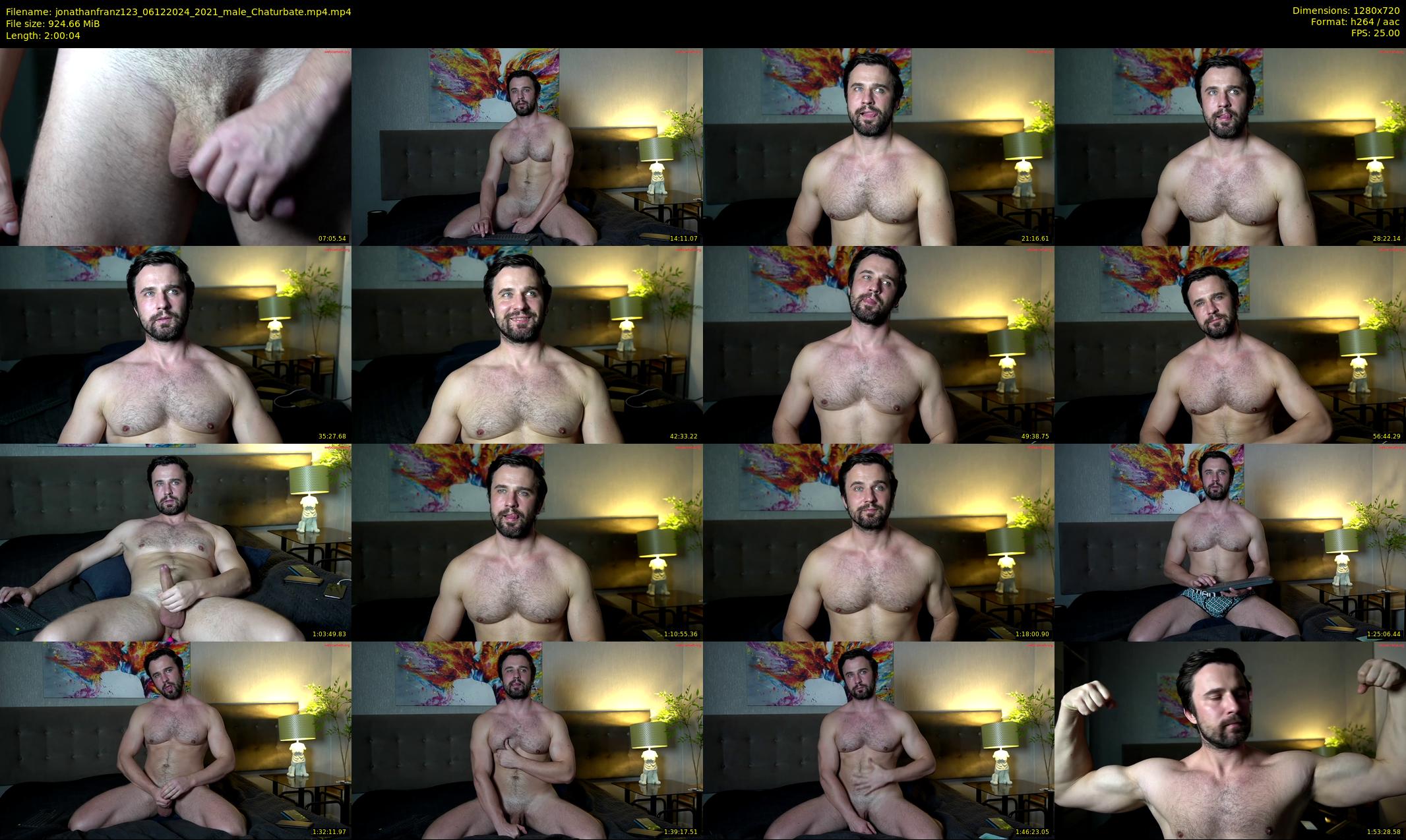 jonathanfranz123 — 121 minute Chaturbate male cam show recording, 720p, Dec 6, 2024
