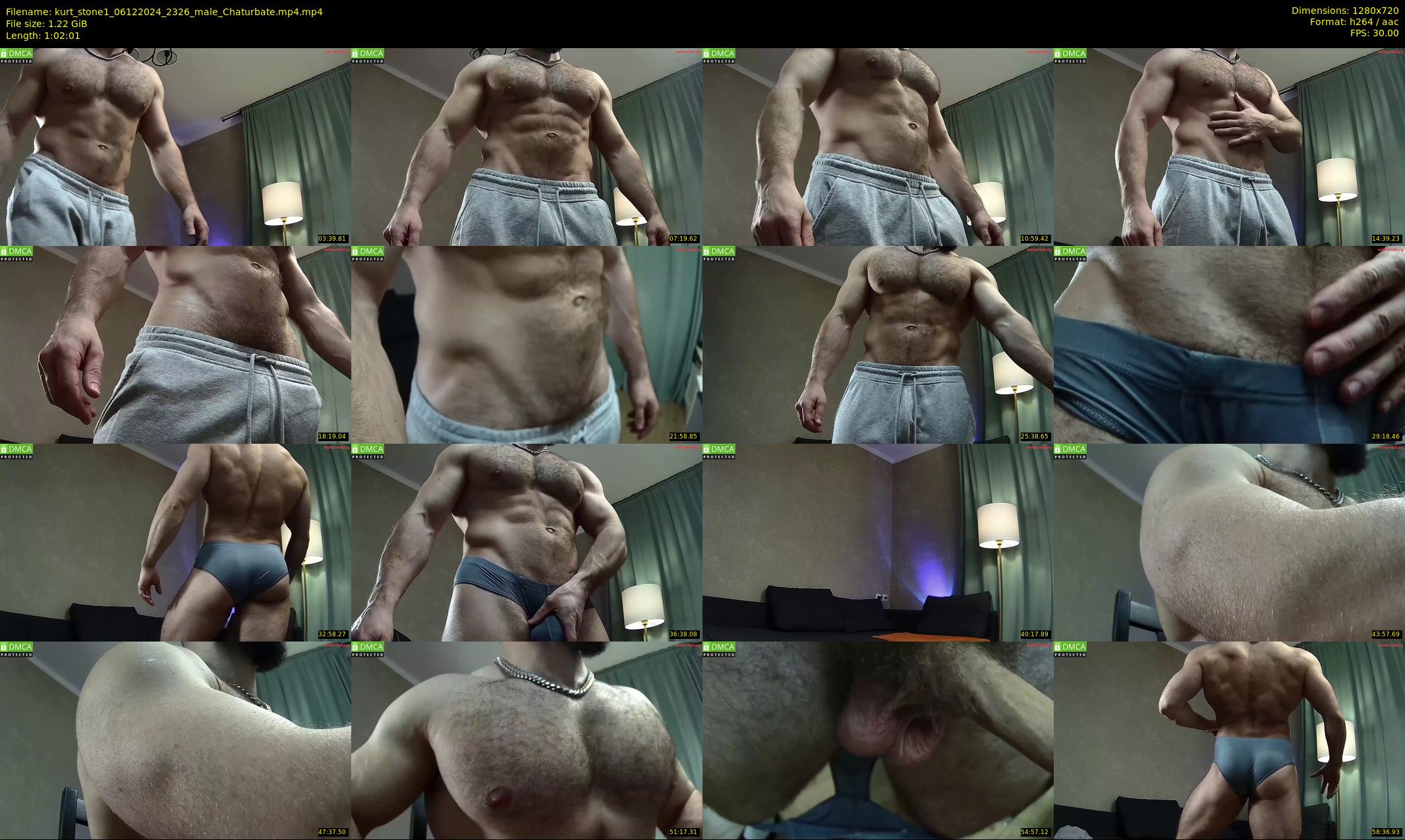 kurt_stone1 — 63 minute Chaturbate male cam show recording, 720p, Dec 6, 2024
