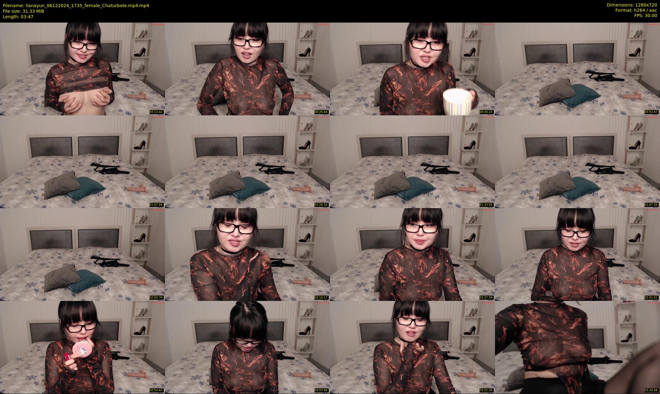 lianayun — 4 minute Chaturbate female cam show recording, 720p, Dec 6, 2024