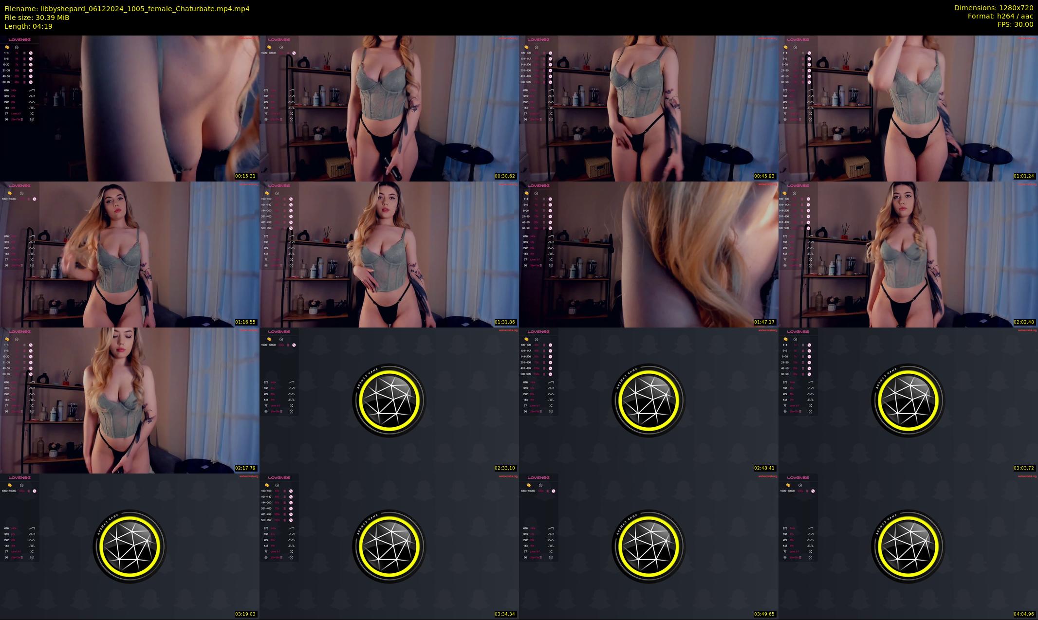 libbyshepard — 5 minute Chaturbate female cam show recording, 720p, Dec 6, 2024