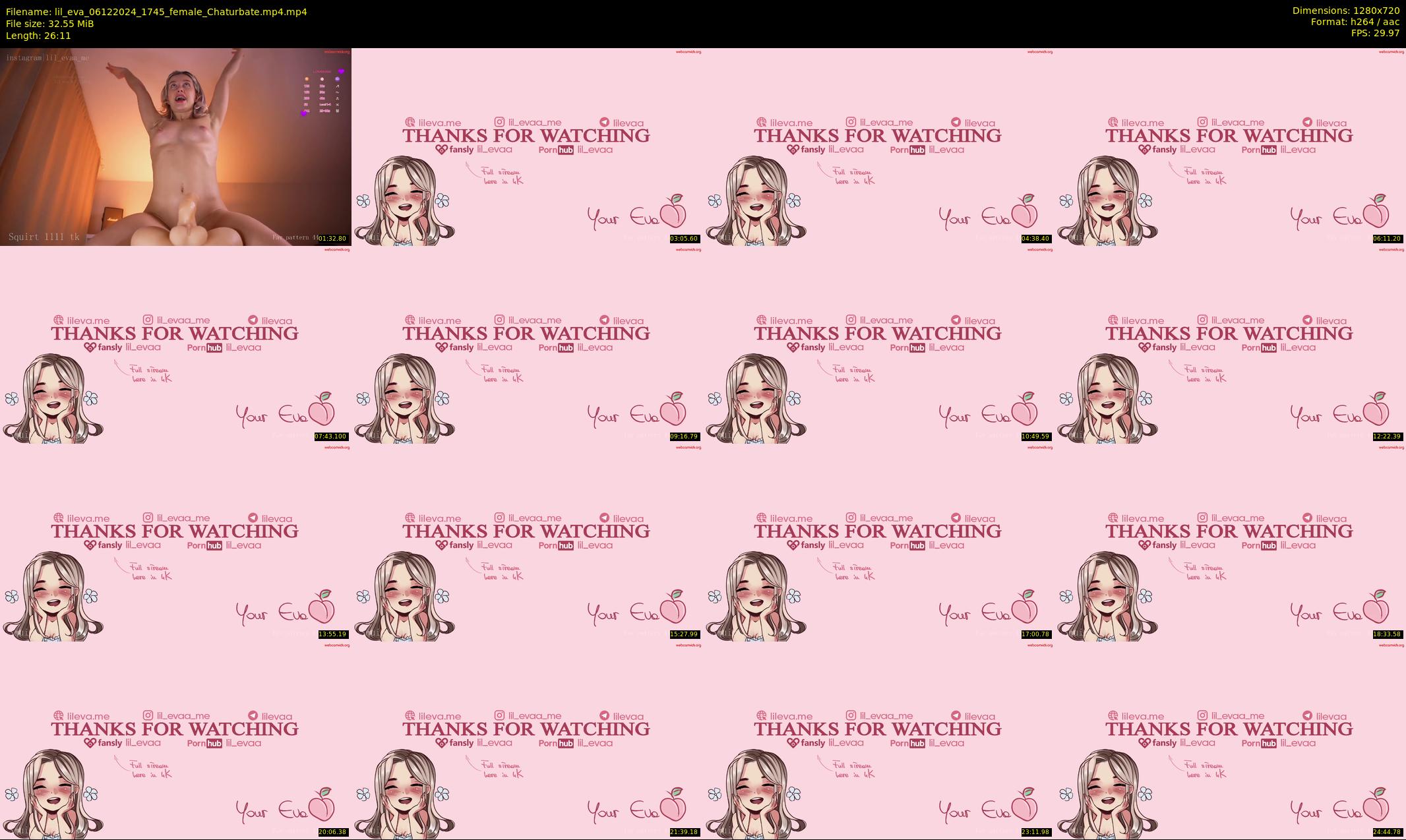 lil_eva — 27 minute Chaturbate female cam show recording, 720p, Dec 6, 2024