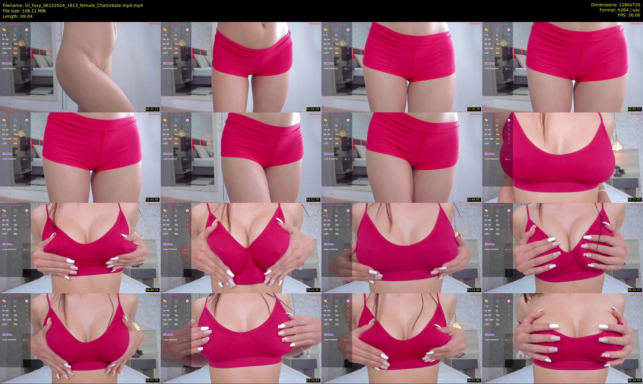 lili_foxy — 10 minute Chaturbate female cam show recording, 720p, Dec 6, 2024