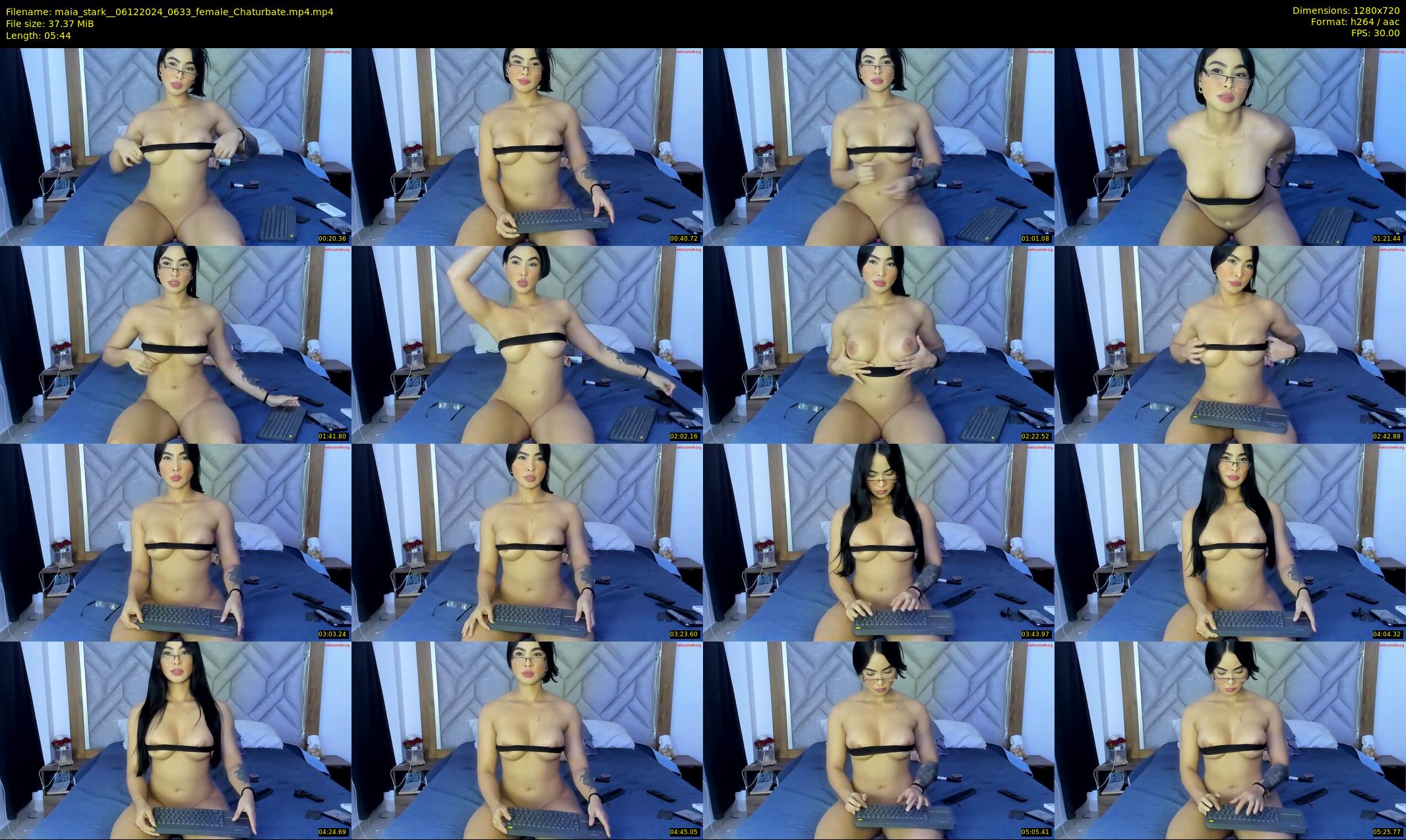 maia_stark_ — 6 minute Chaturbate female cam show recording, 720p, Dec 6, 2024