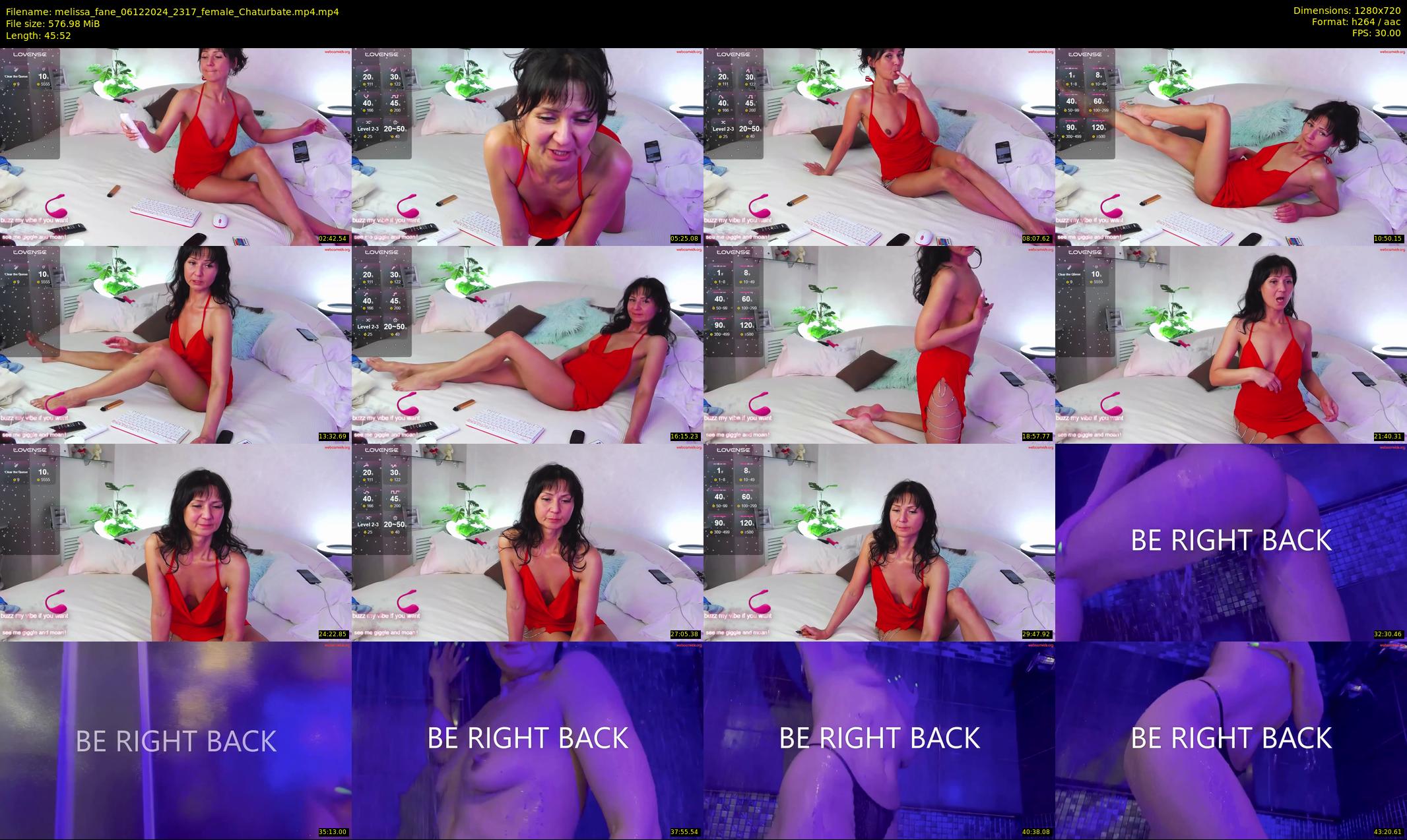 melissa_fane — 46 minute Chaturbate female cam show recording, 720p, Dec 6, 2024