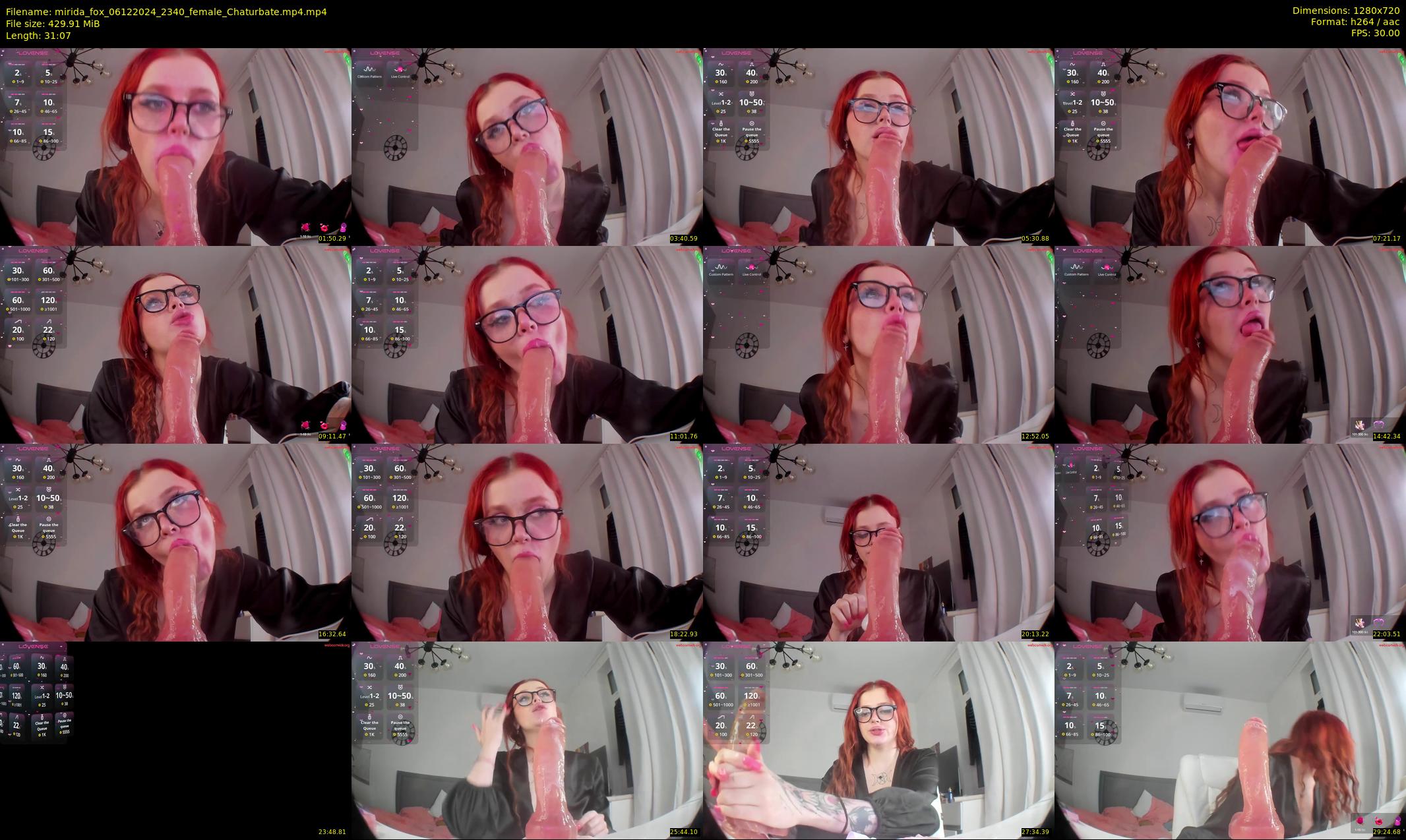 mirida_fox — 32 minute Chaturbate female cam show recording, 720p, Dec 6, 2024