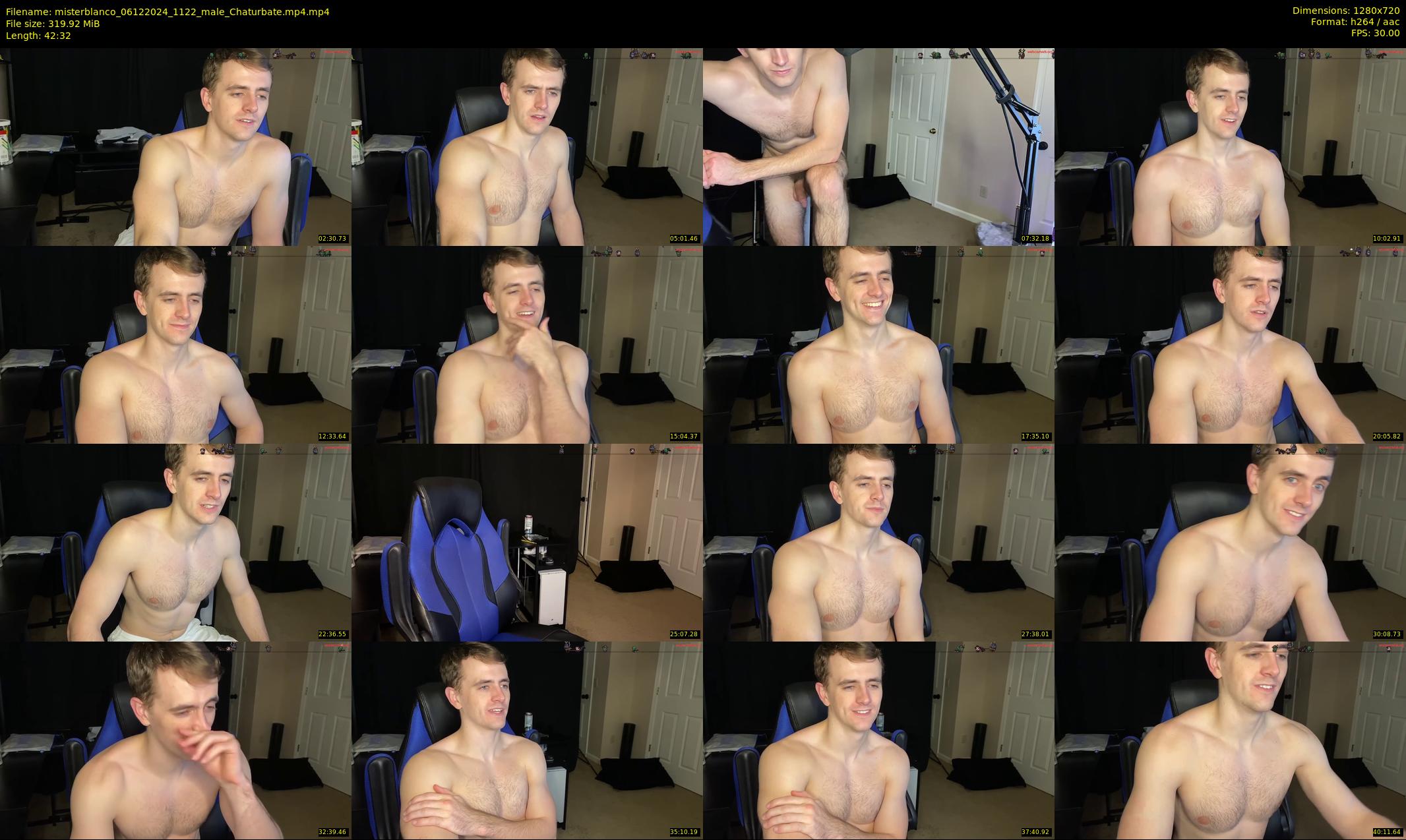 misterblanco — 43 minute Chaturbate male cam show recording, 720p, Dec 6, 2024