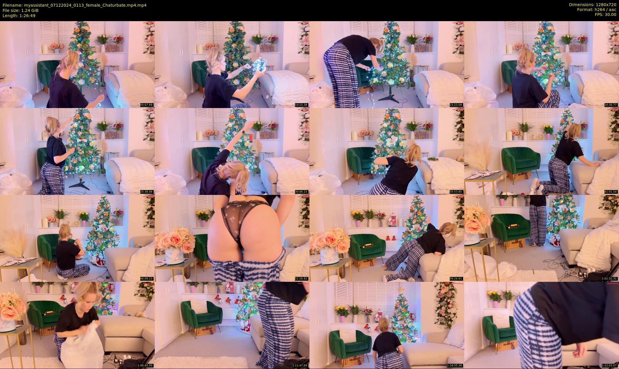 myassistant — 87 minute Chaturbate female cam show recording, 720p, Dec 7, 2024