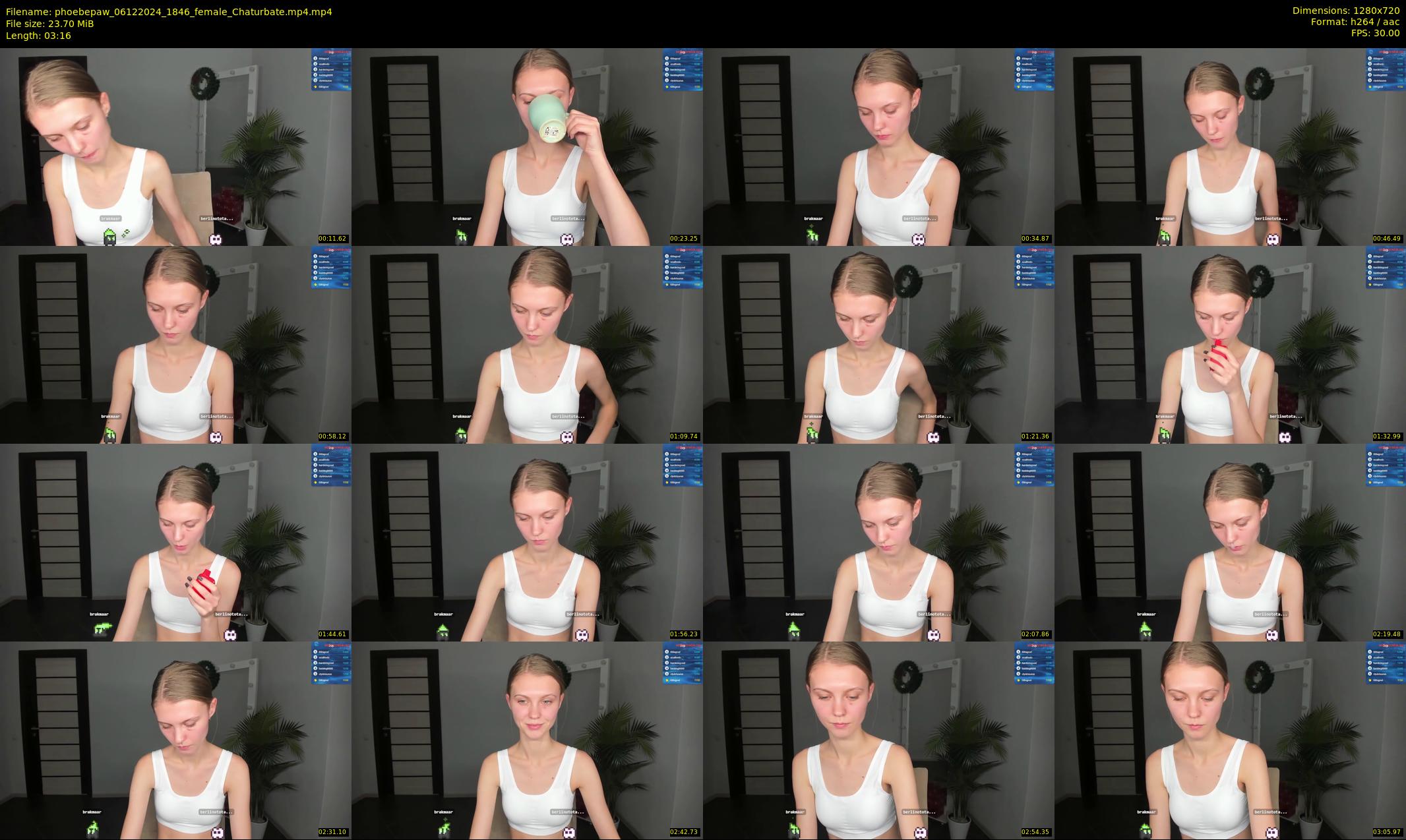 phoebepaw — 4 minute Chaturbate female cam show recording, 720p, Dec 6, 2024
