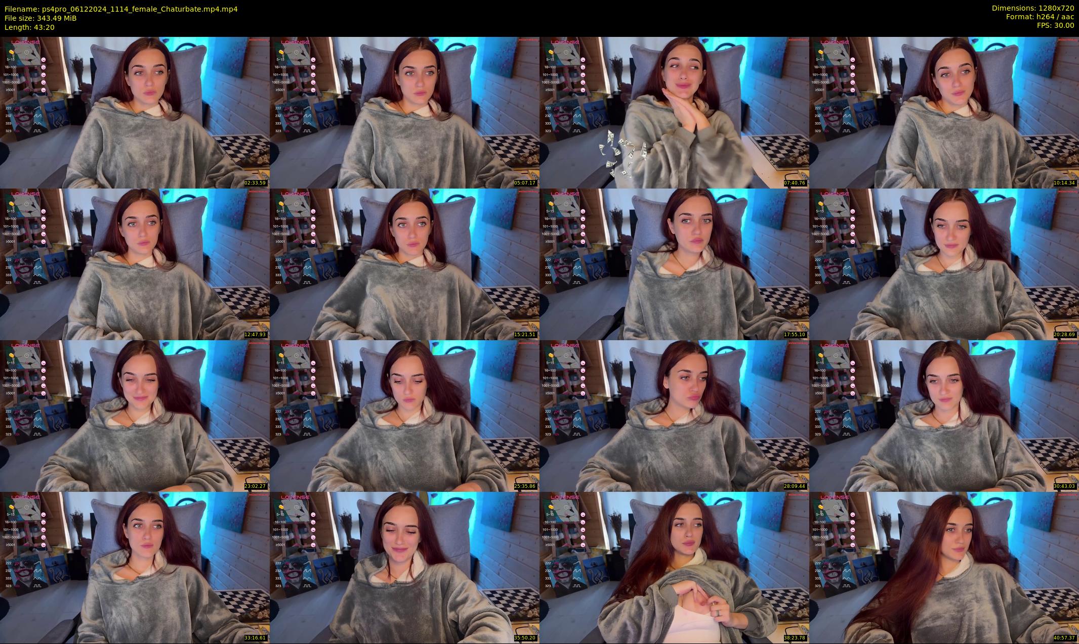 ps4pro — 44 minute Chaturbate female cam show recording, 720p, Dec 6, 2024