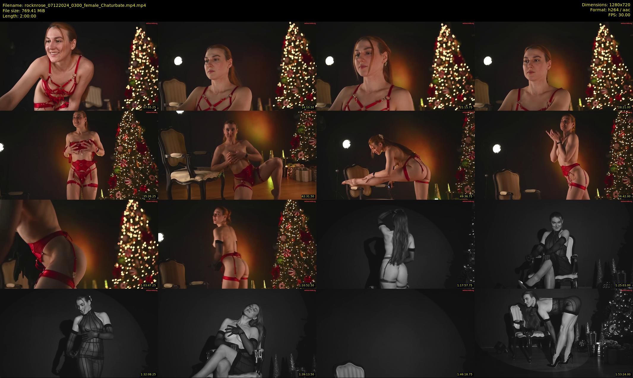rocknrose — 120 minute Chaturbate female cam show recording, 720p, Dec 7, 2024