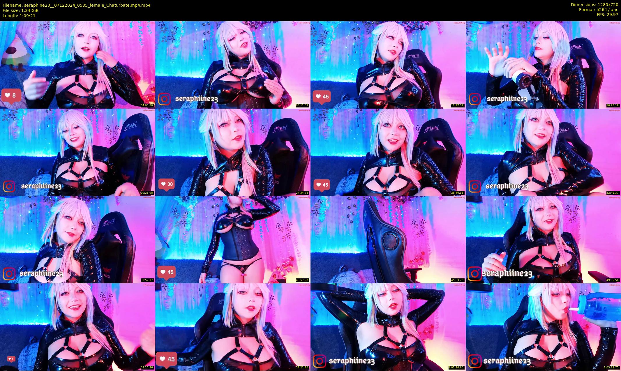 seraphine23_ — 70 minute Chaturbate female cam show recording, 720p, Dec 7, 2024