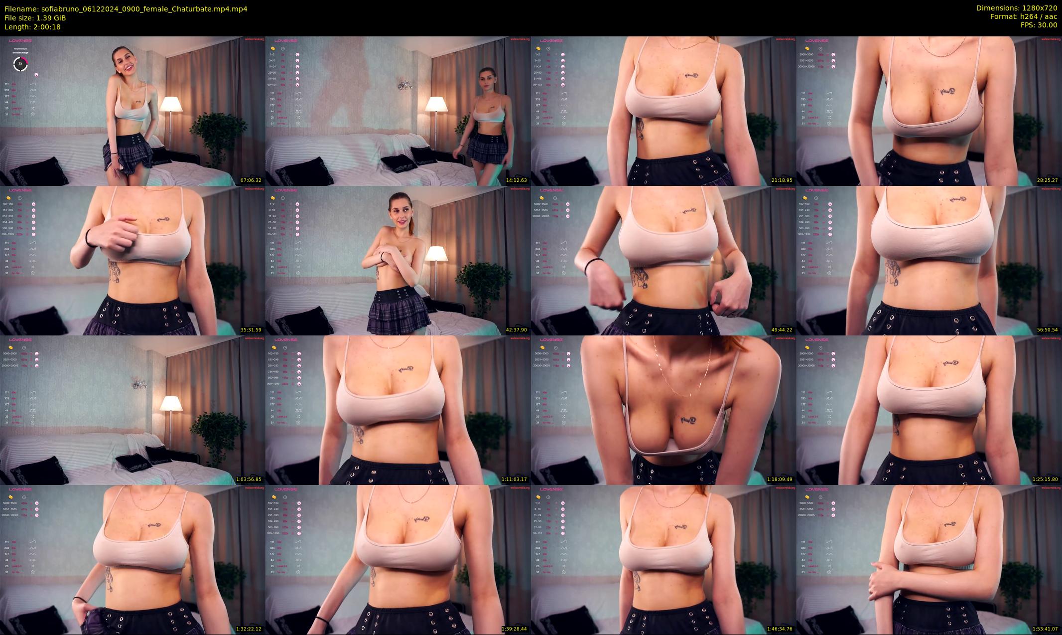 sofiabruno — 121 minute Chaturbate female cam show recording, 720p, Dec 6, 2024