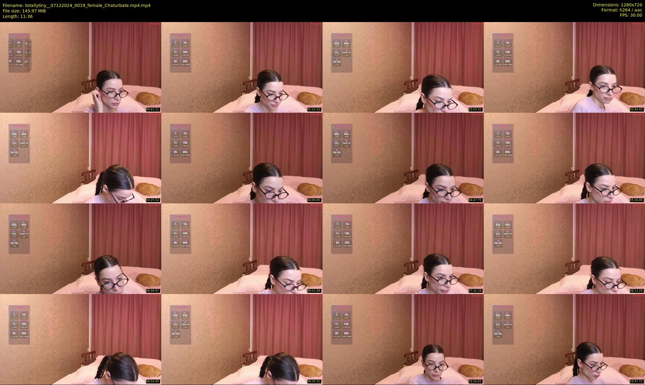 totallytiny_ — 12 minute Chaturbate female cam show recording, 720p, Dec 7, 2024