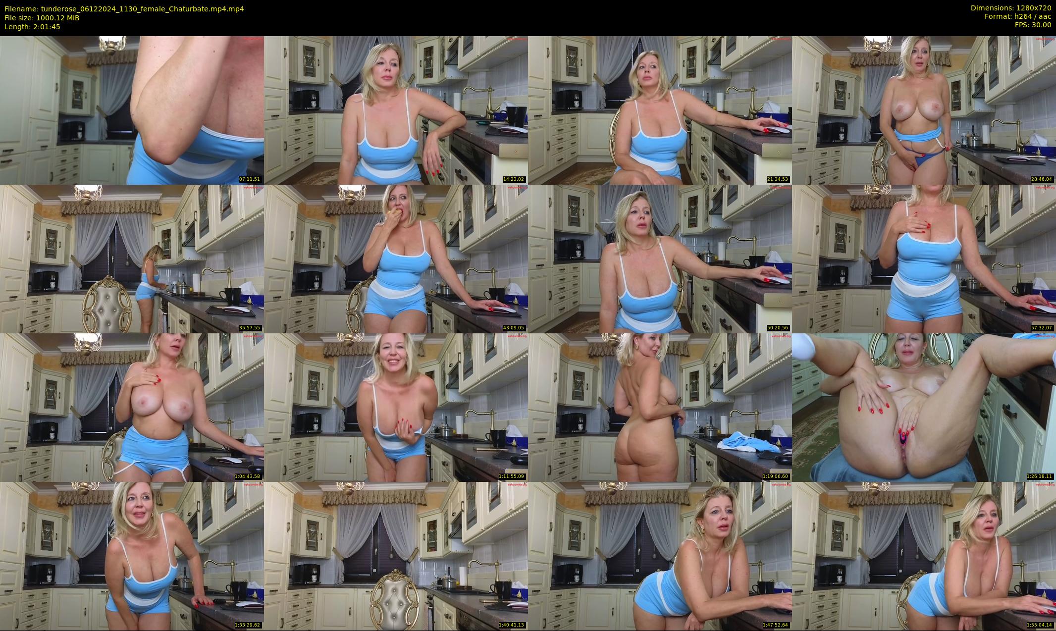 tunderose — 122 minute Chaturbate female cam show recording, 720p, Dec 6, 2024